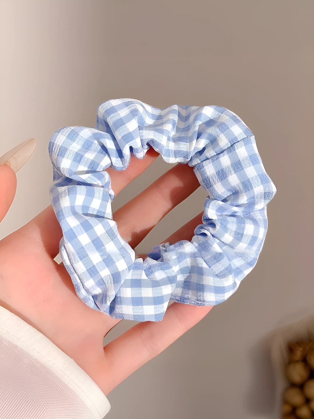 5# Light blue plaid