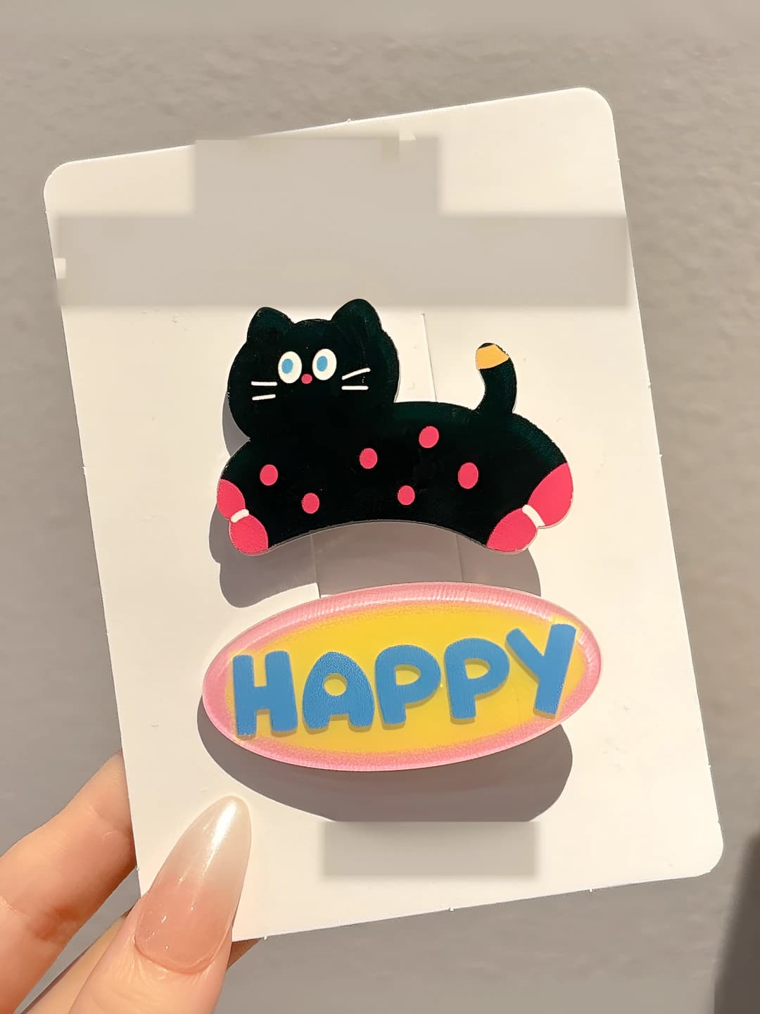 Cute kitten clip set, 5-5.5 cm