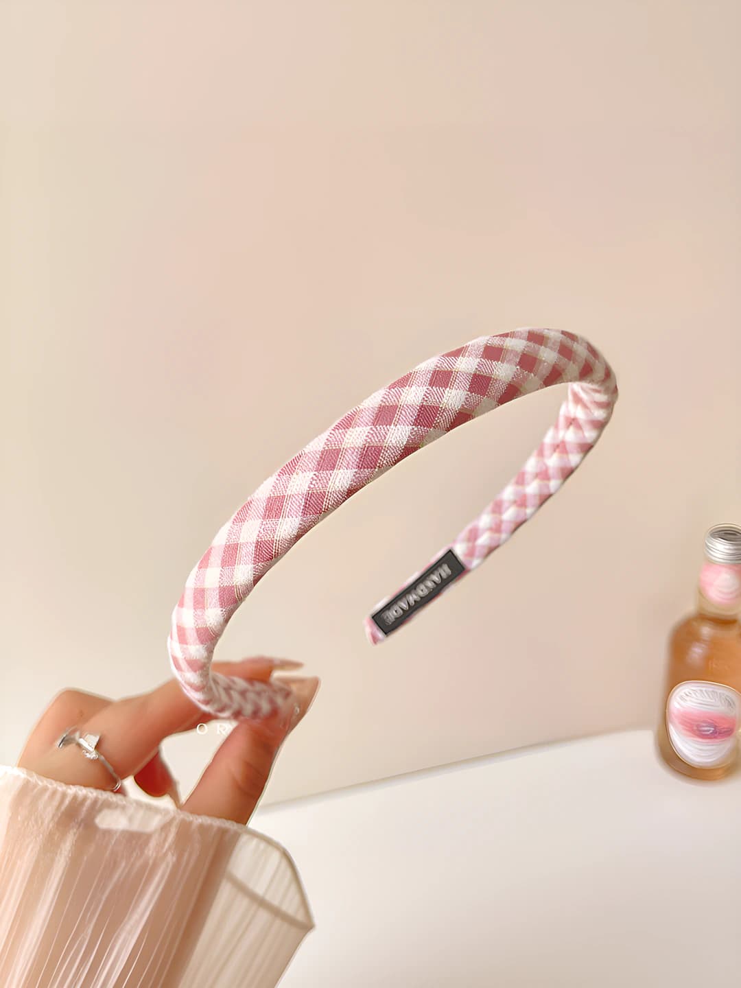 1# Pink plaid