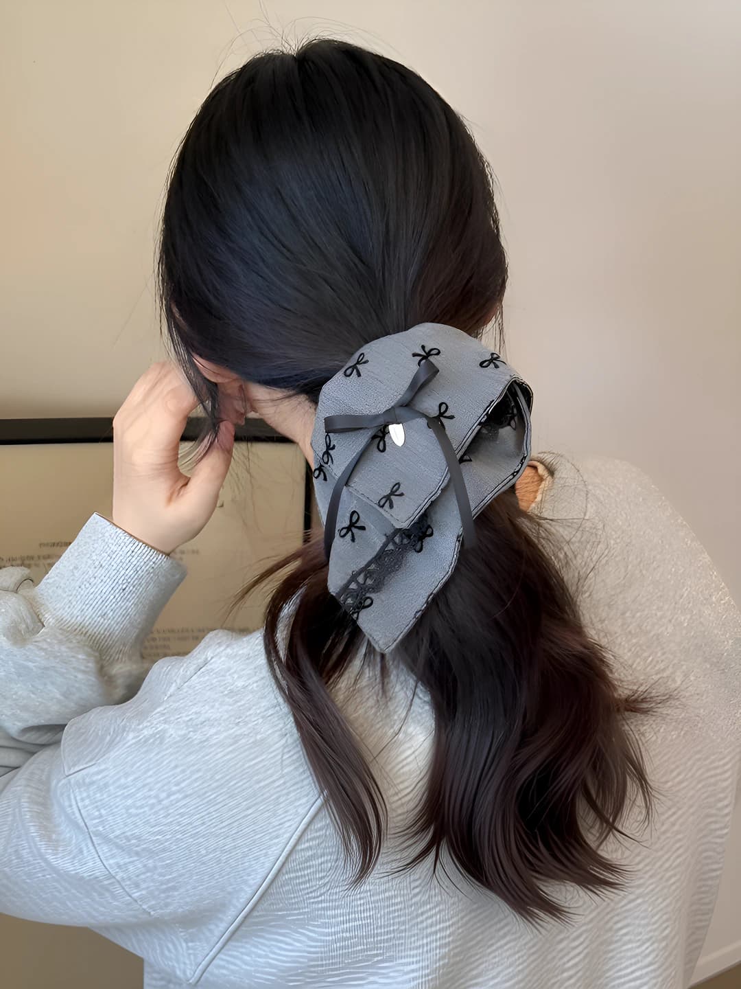 Kulrang tasma kvadrat 20 sm