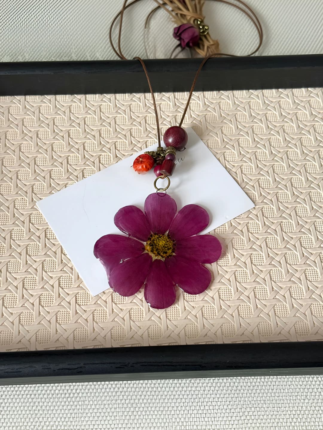 Dark purple flowers