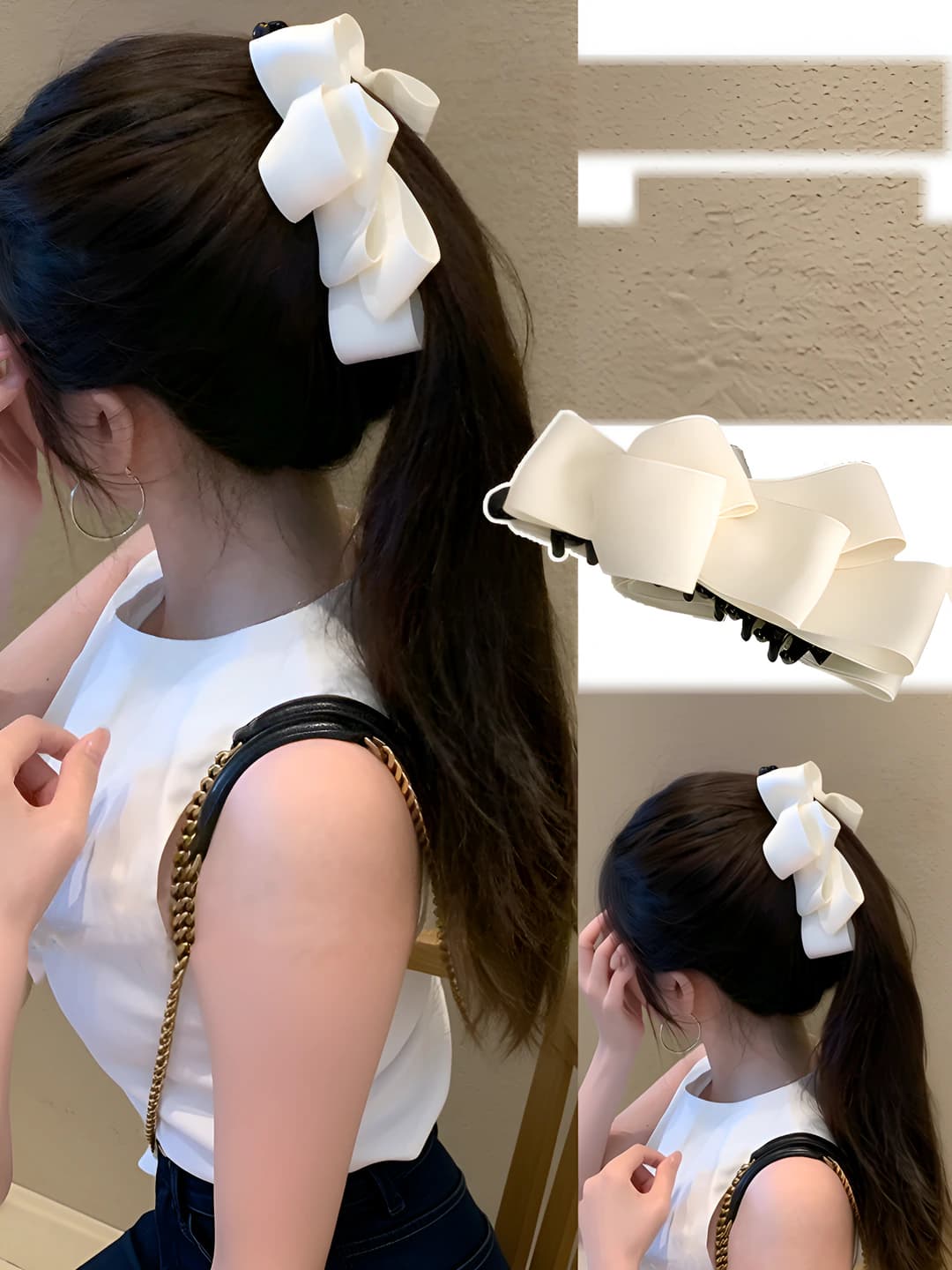 Off-white, ~12 cm, base 9.5 cm