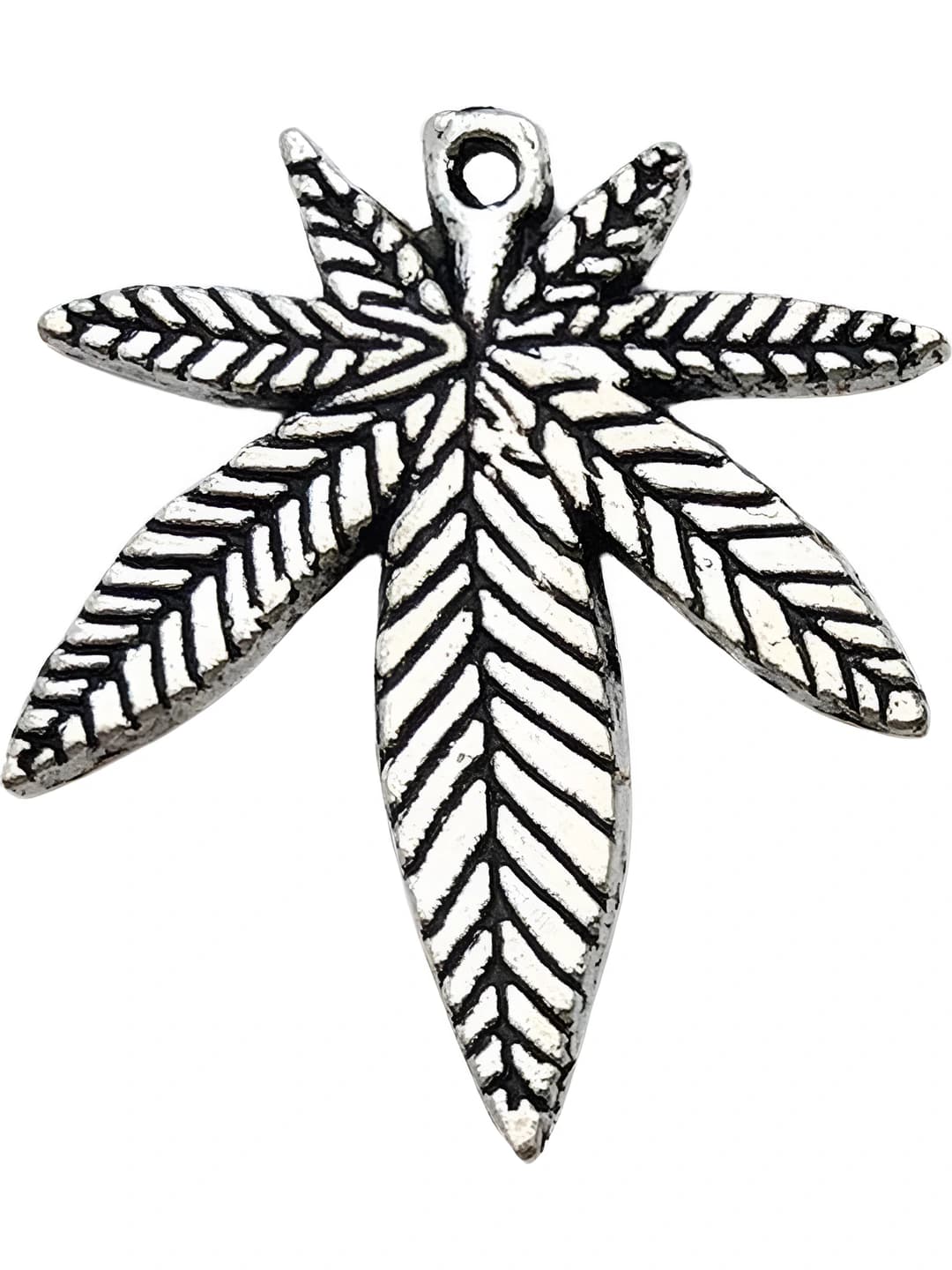 1 dona qayin bargi 23x25mm-1.8g