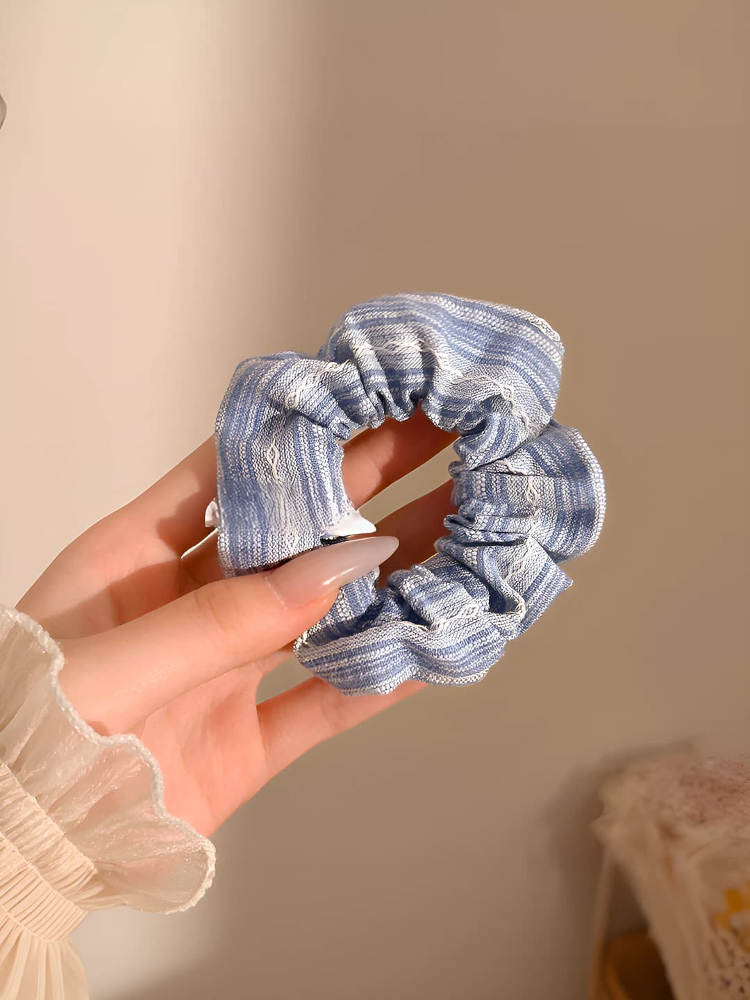 6# Sea salt, striped, blue