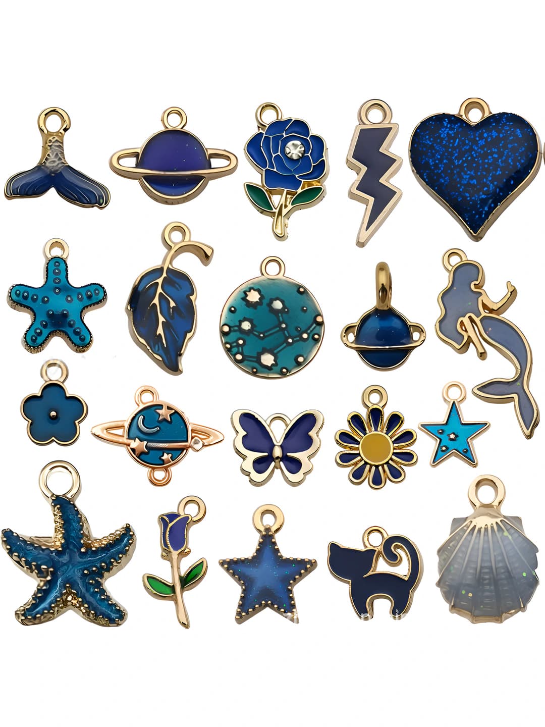 20 pcs mix, navy, 16 g