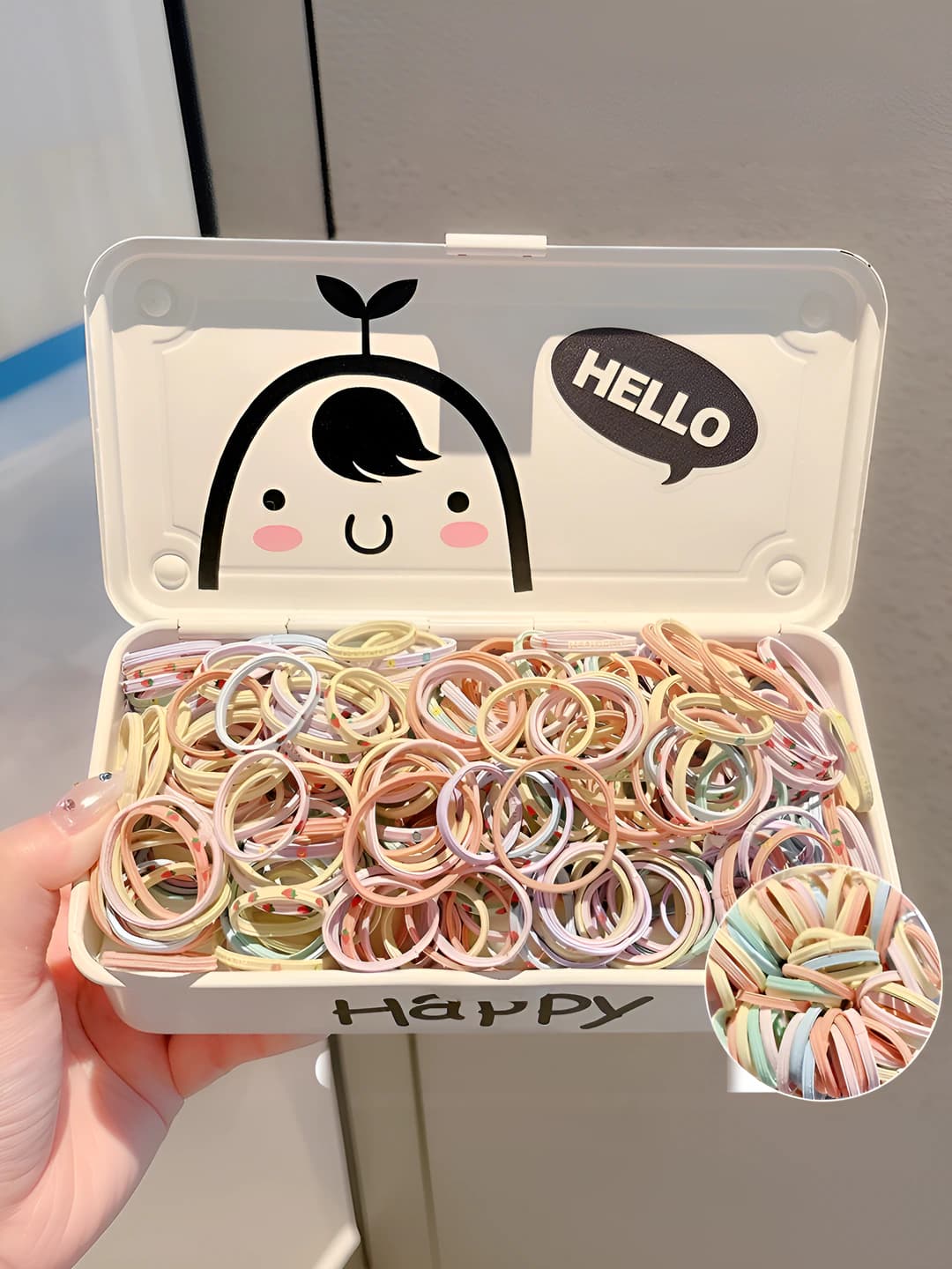 Light multicolour, medium, 50 pcs, ~2.6 cm