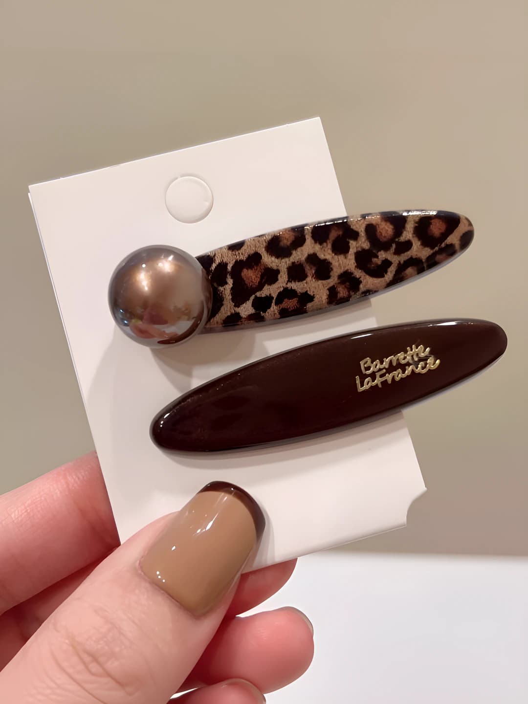 2# Teardrop clip pair 6cm