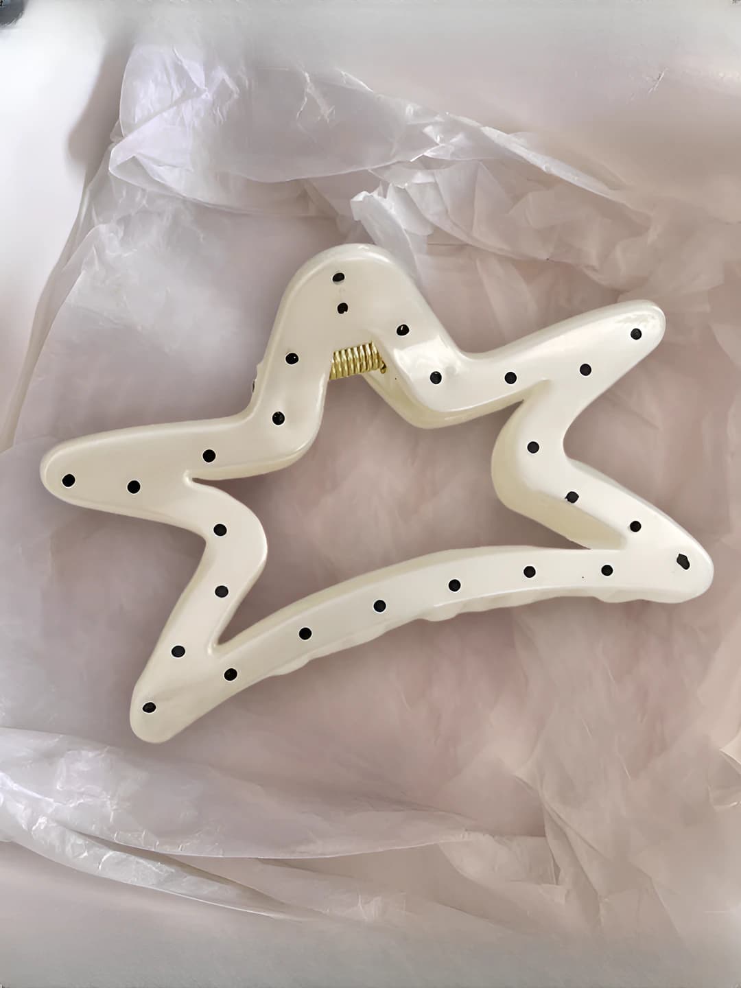 White five-pointed star ~10.5 cm