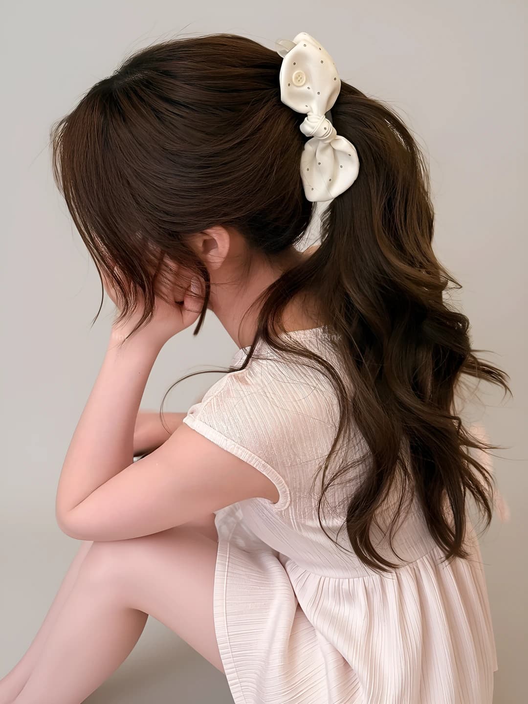 1# Bej tasma klipi asos ~12.5cm