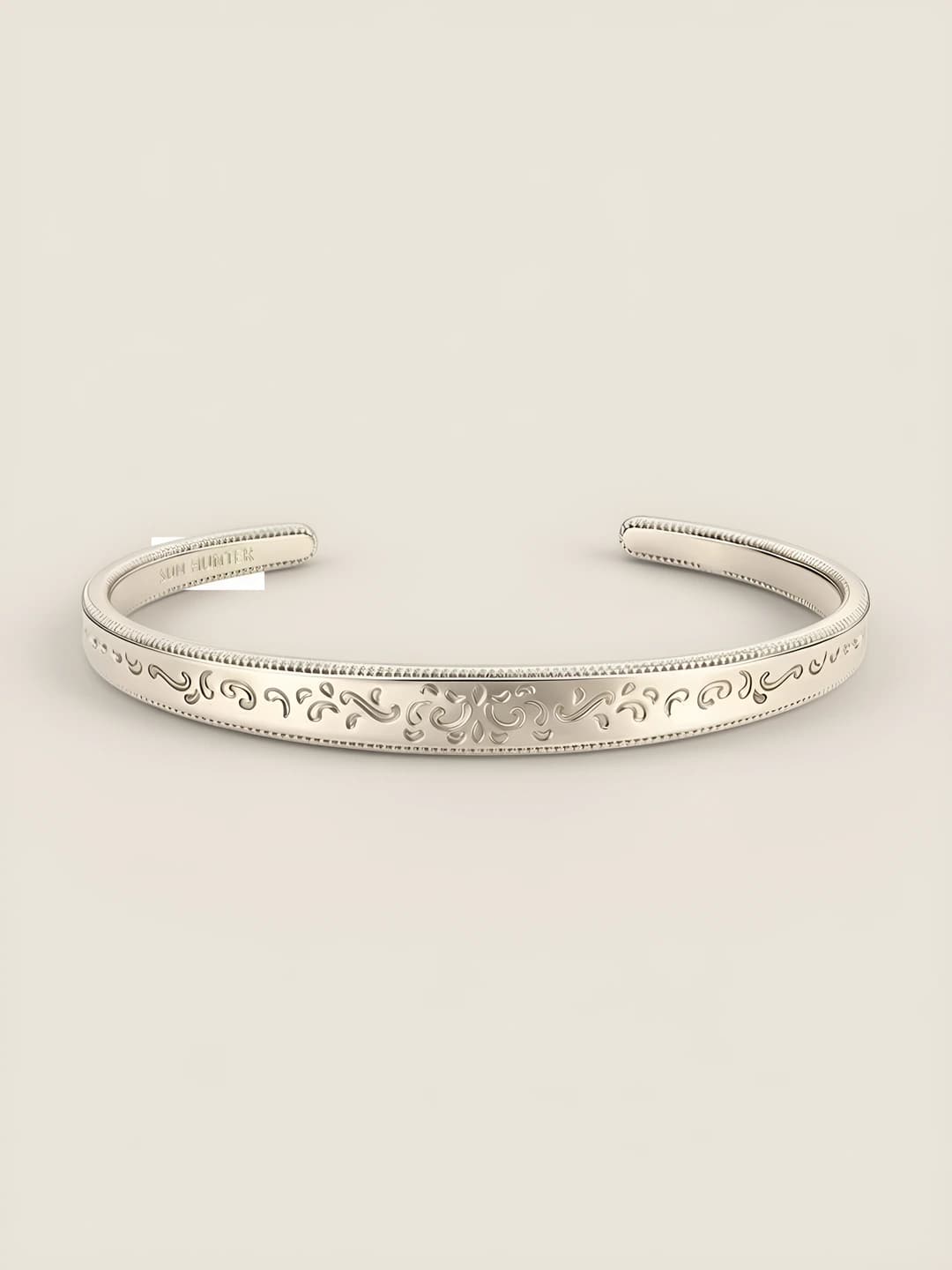 Wide titanium gold
