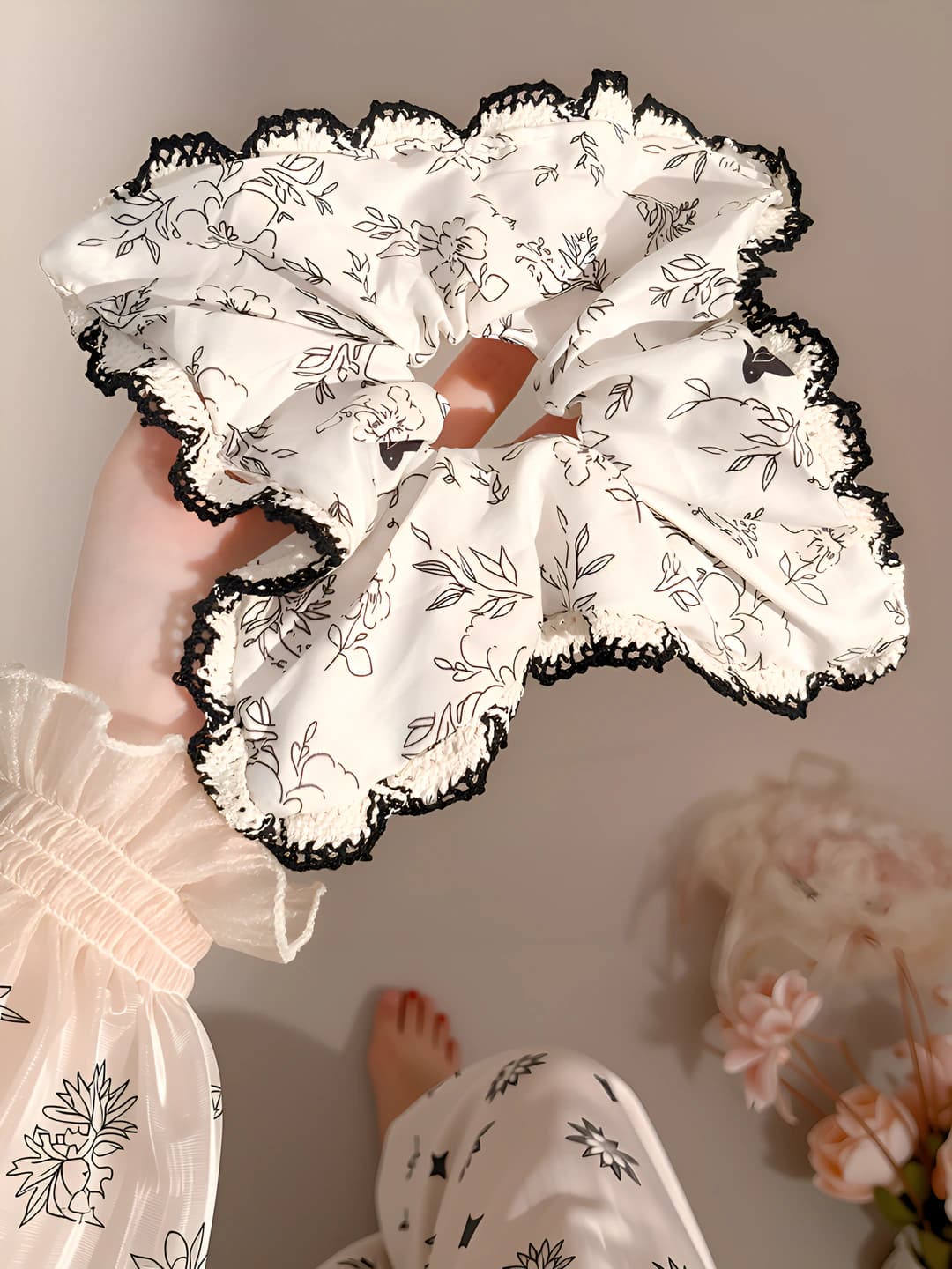 2# Square scarf variant ~22 cm