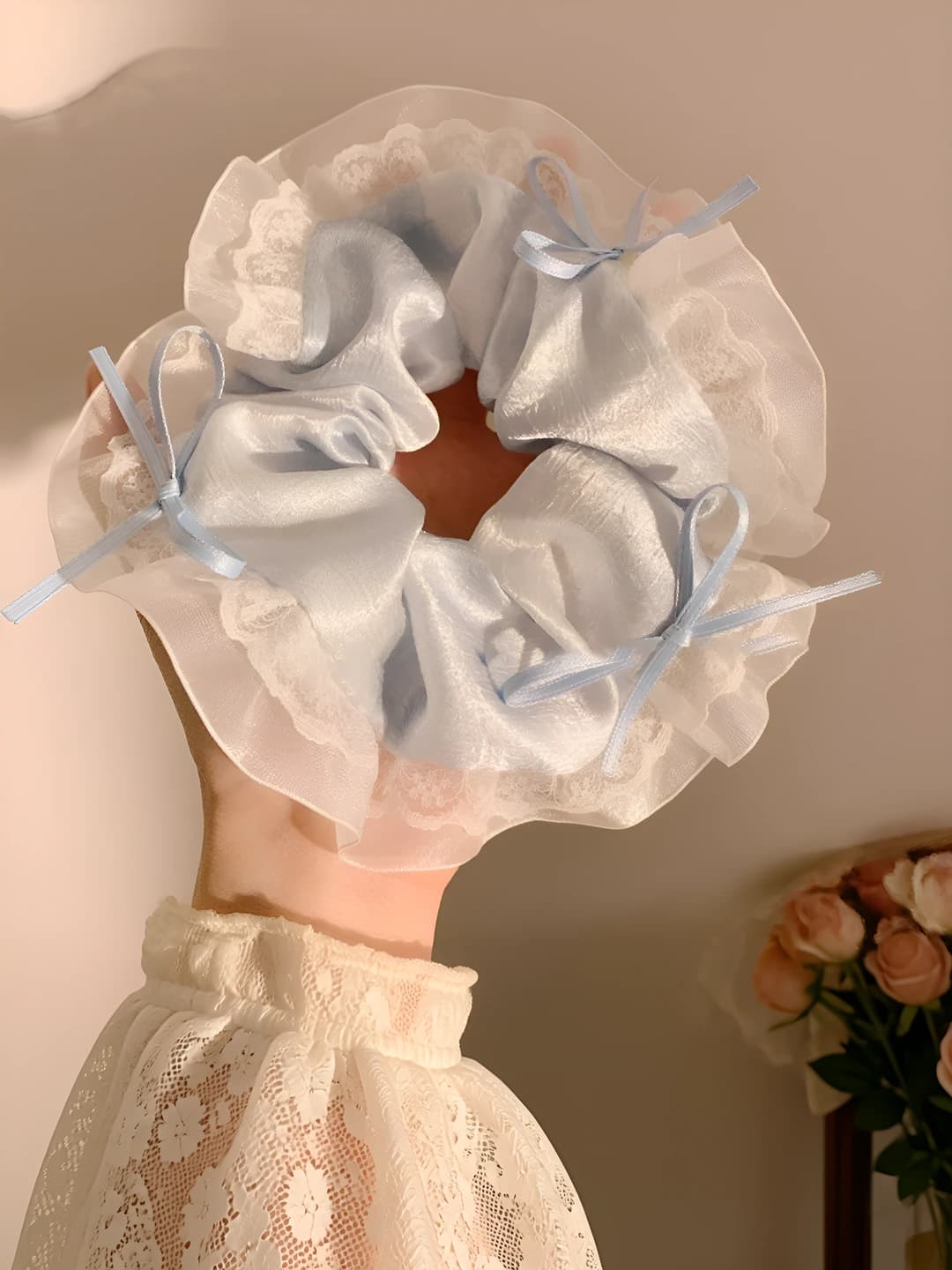3# Blue ribbon (12 cm)
