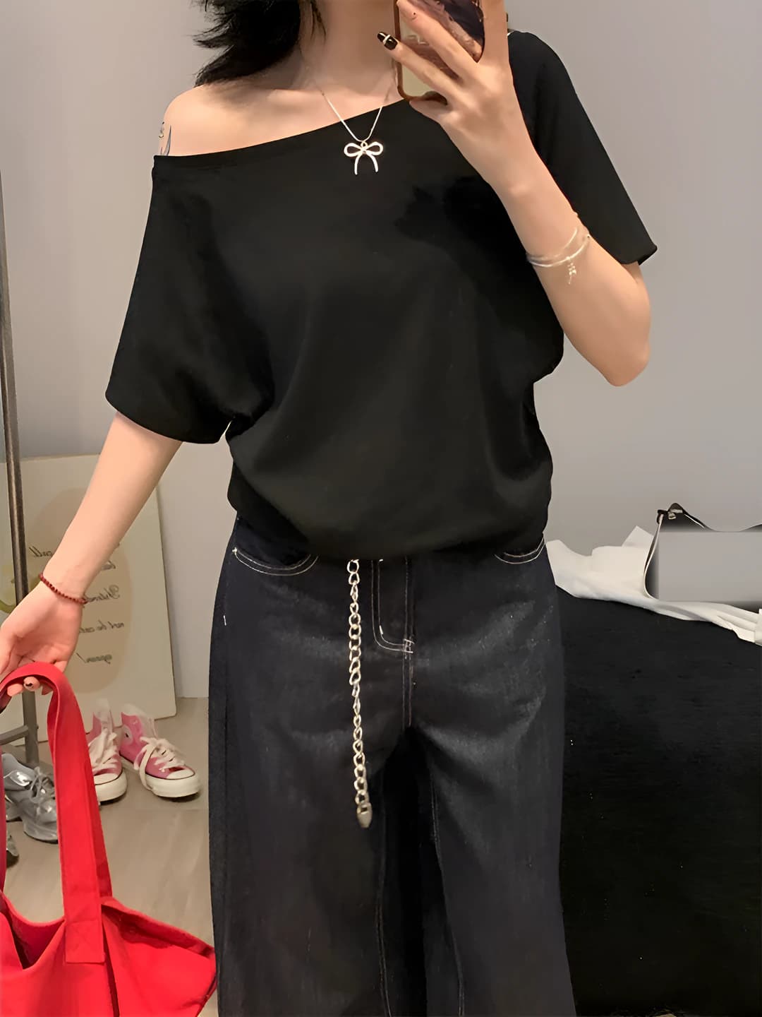 K004 qora - qisqa yeng