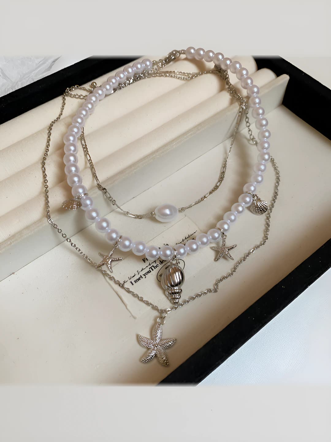 21# Necklace - Silver (3-piece set)