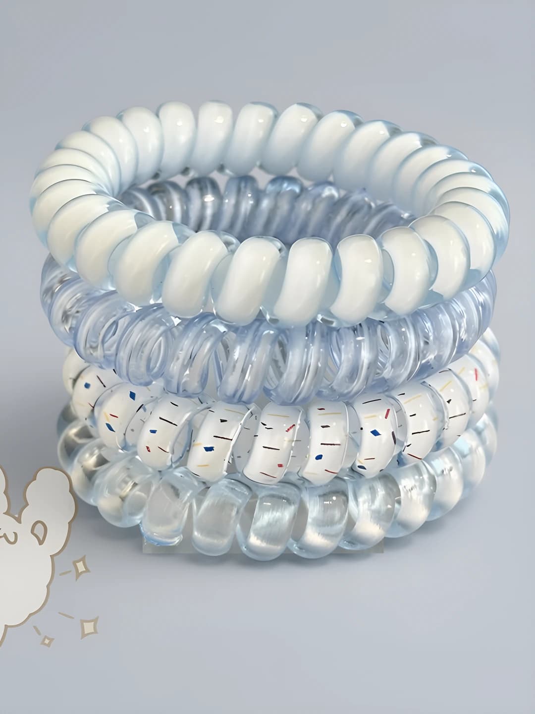 1# Blue 4-piece set 5.5 cm