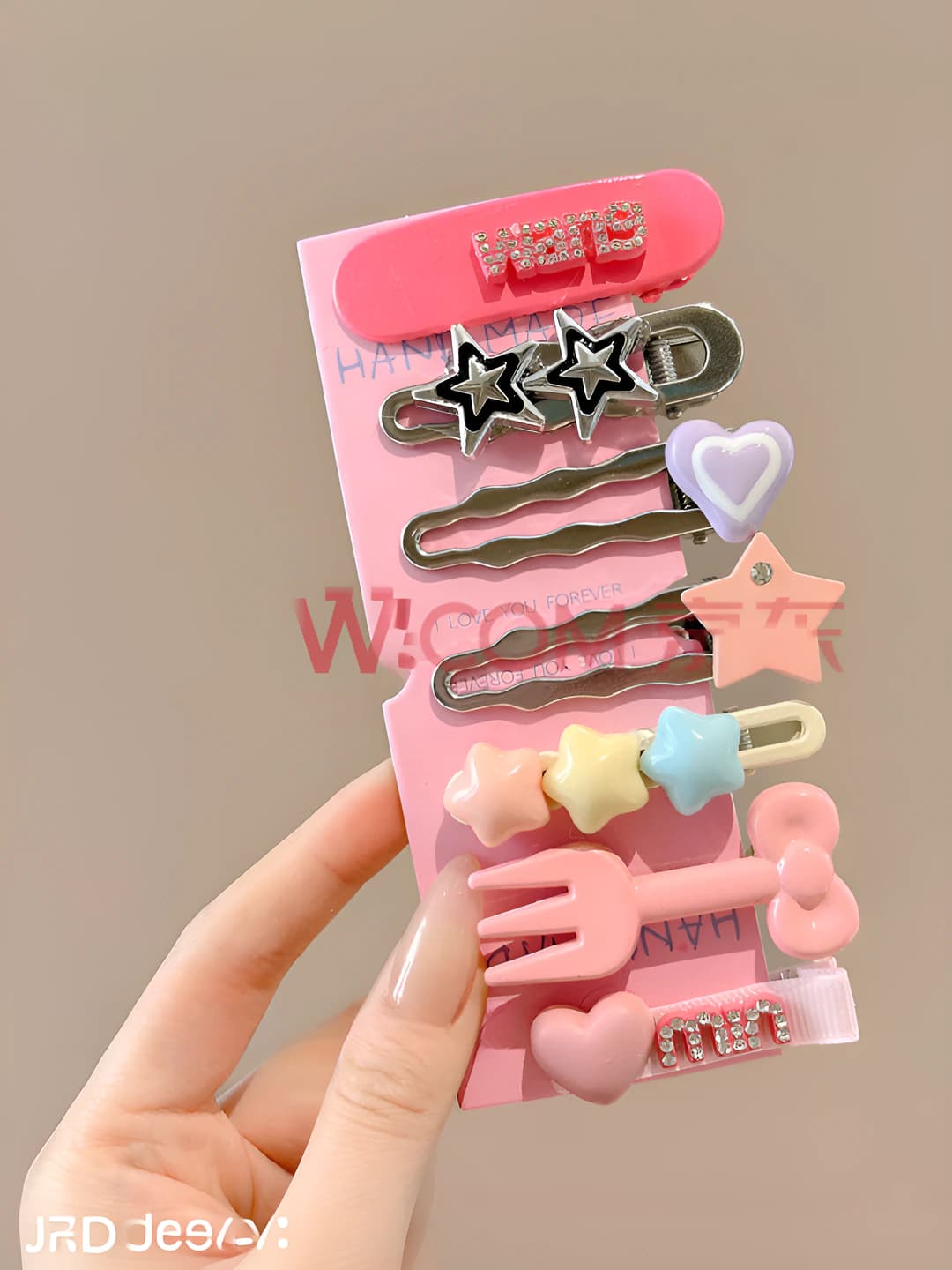 18# Multicolour stars 7 pcs (6.5 cm)