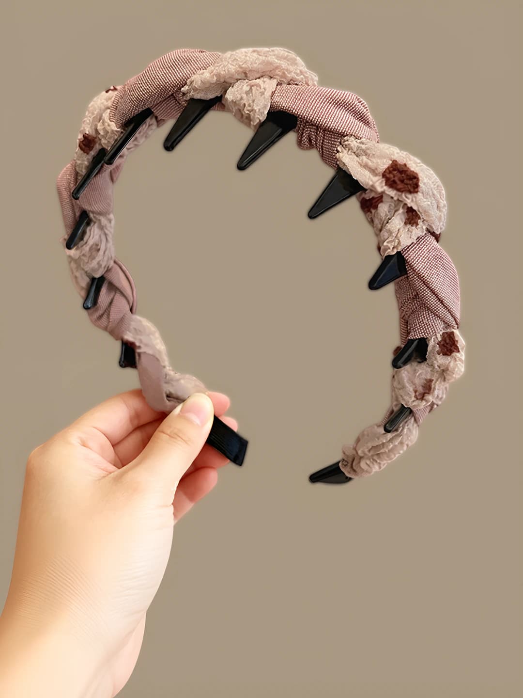 Cloud apricot pink, full fabric