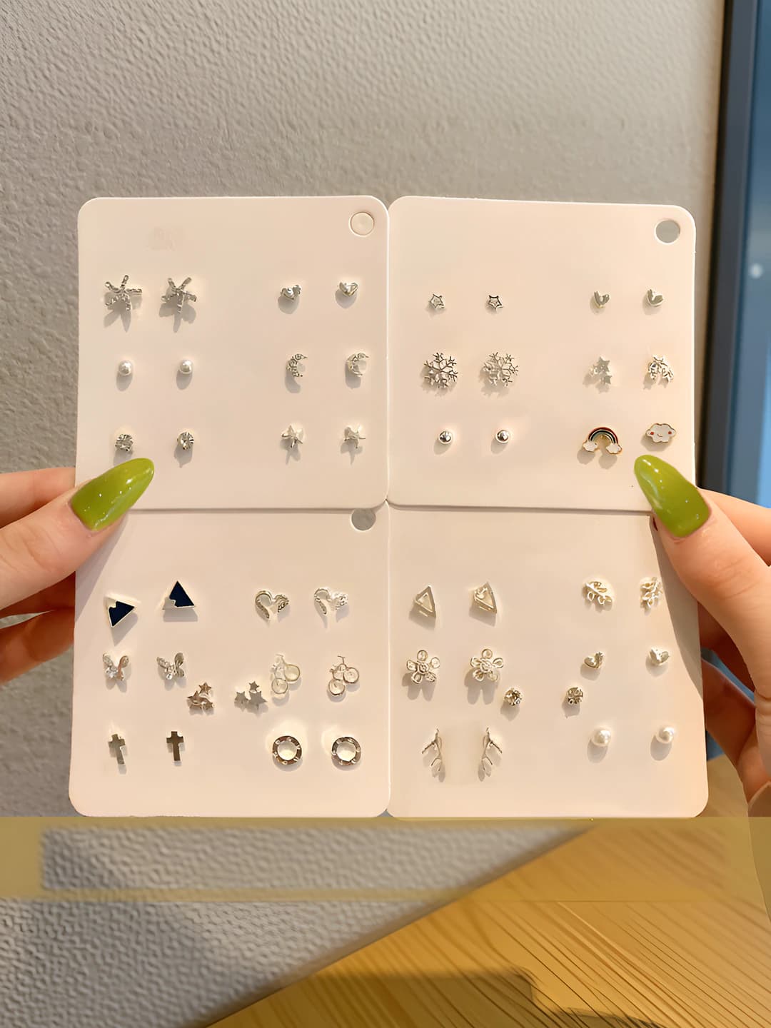 Ayollar uchun stud zirkalar to'plami: 2026 yil, minimalistik, kichik, geometrik, yuqori sifatli, koreya-yapon uslubi