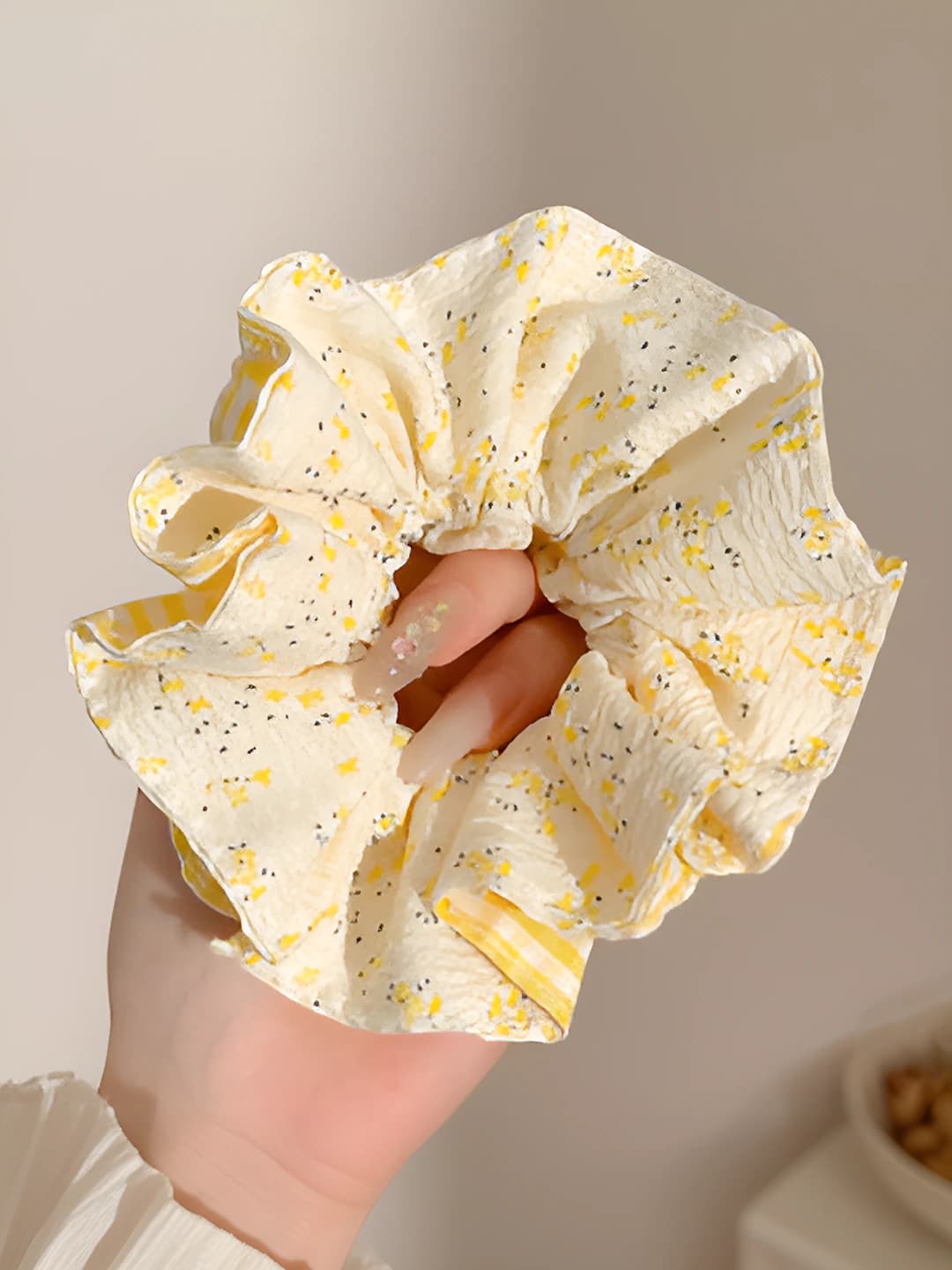 4# Yellow floral small waist ~13 cm