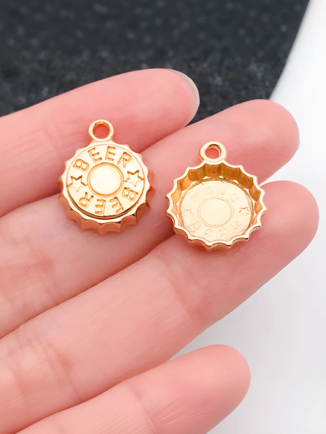 1 round wine cap, 14x17mm, 1.2g