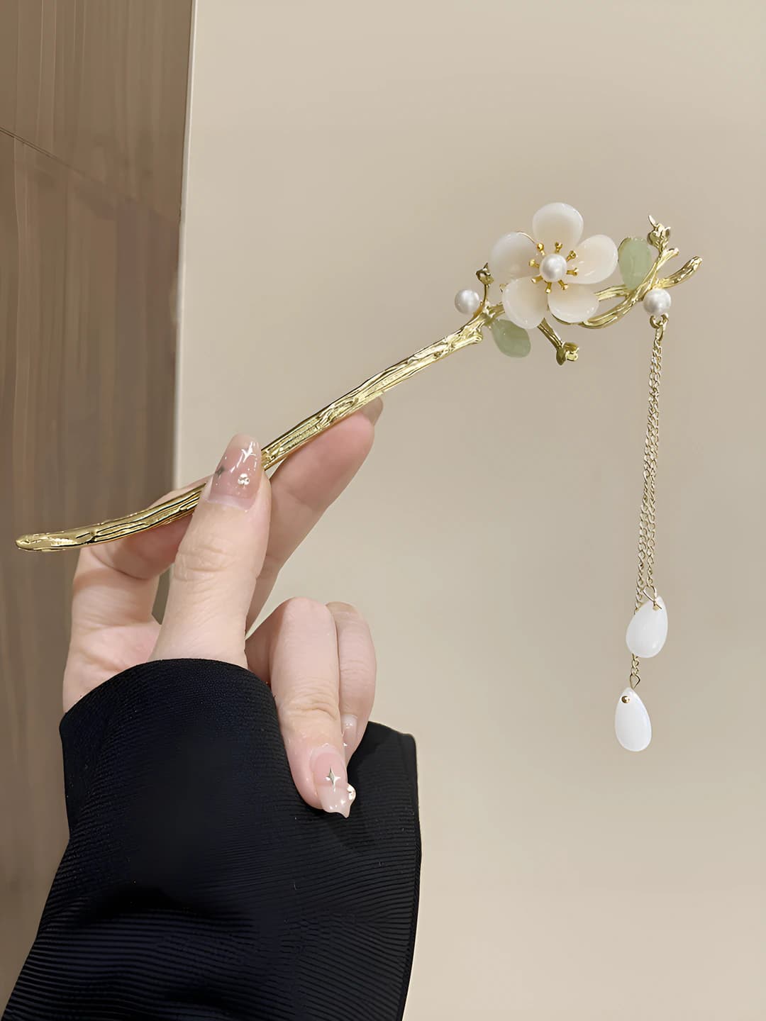 3# floral hairpin