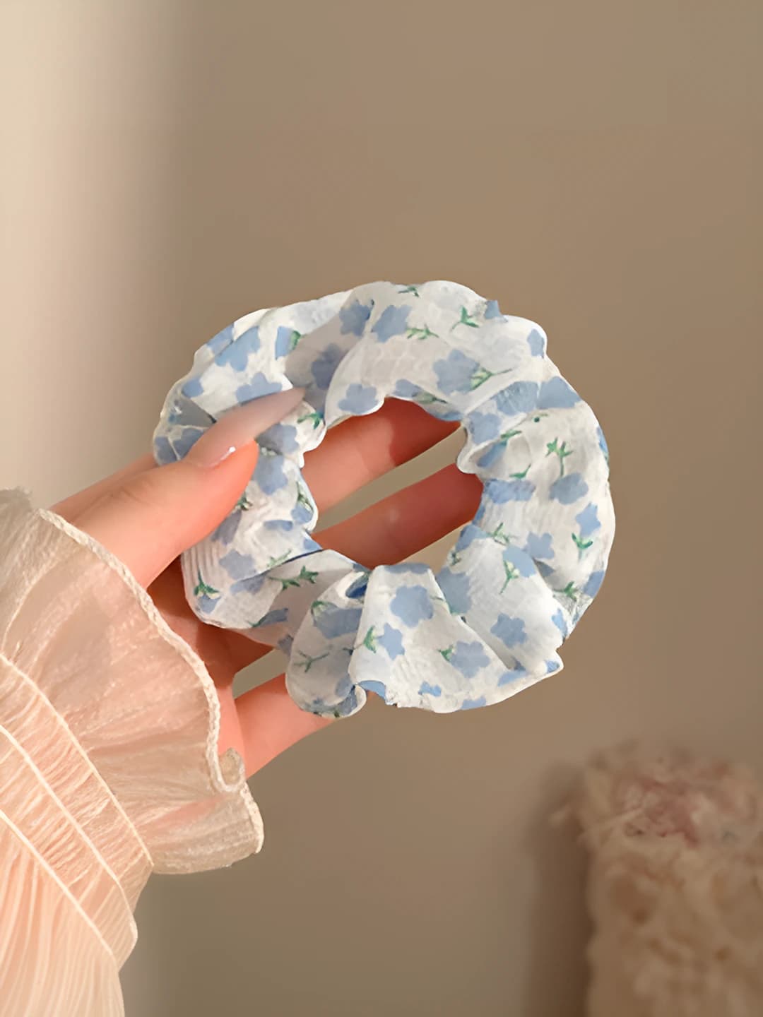 2# Light blue, floral