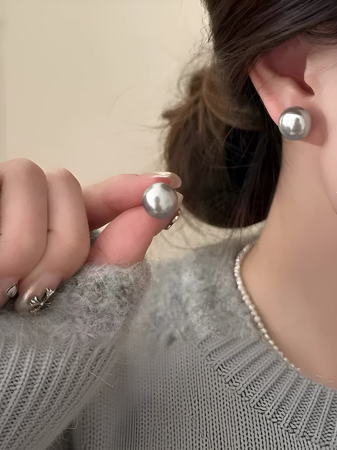 Dark grey, 12 mm