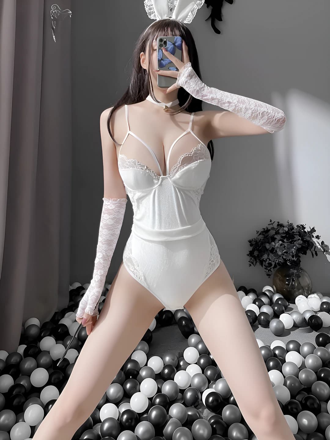 White gloves