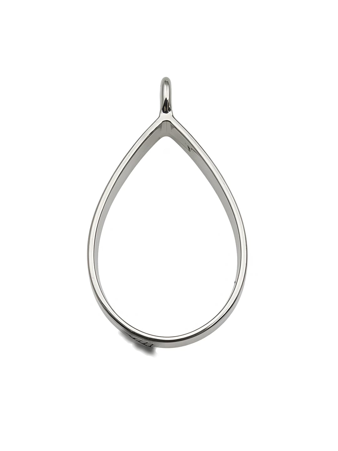 Белый K капля 20x33mm
