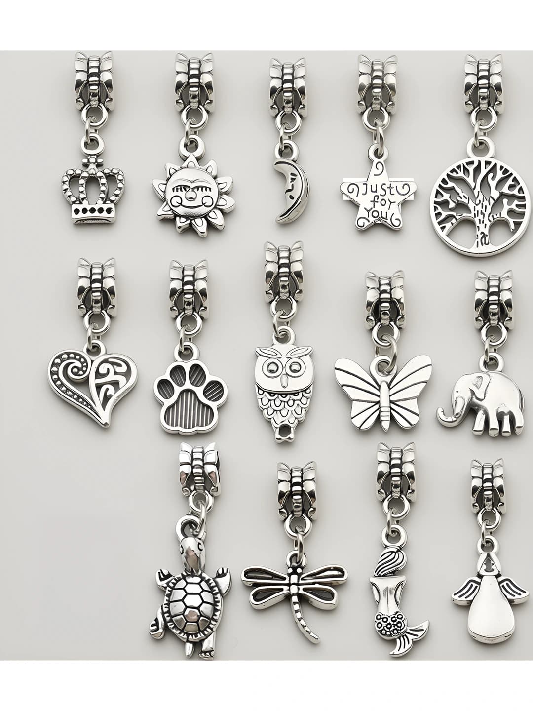 15 types handmade charms-24.2g