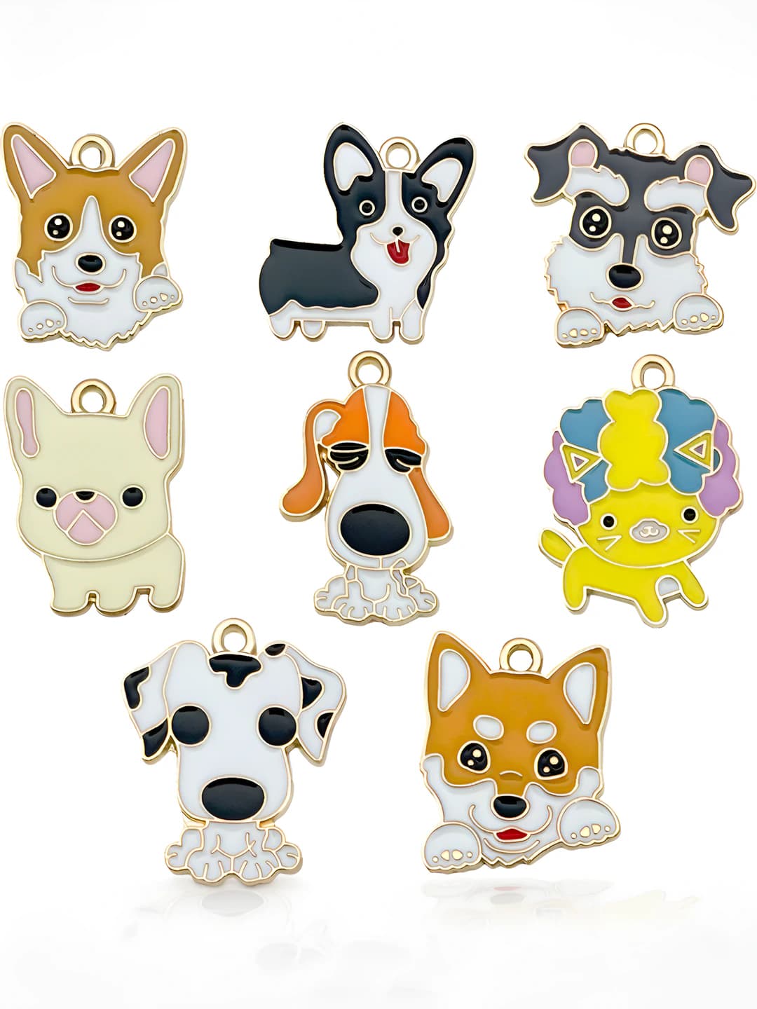 8 pc, mix, puppy series, 8 var., 15.7g