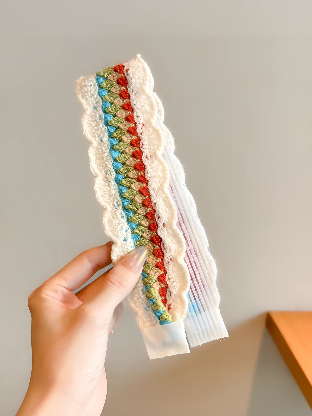 1# Multicolour braided 37.5 cm