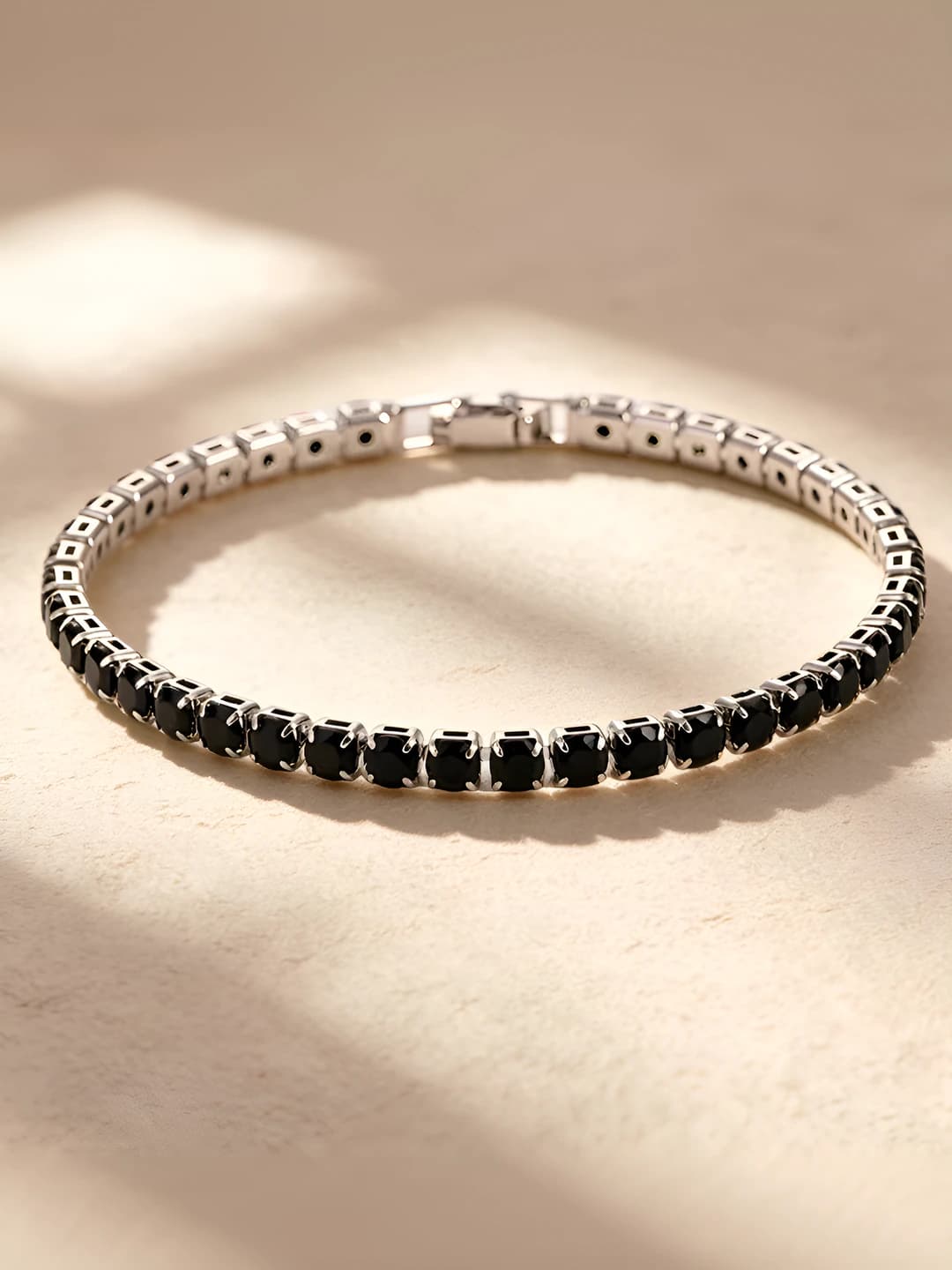 L727-5 White gold, black, 19 cm