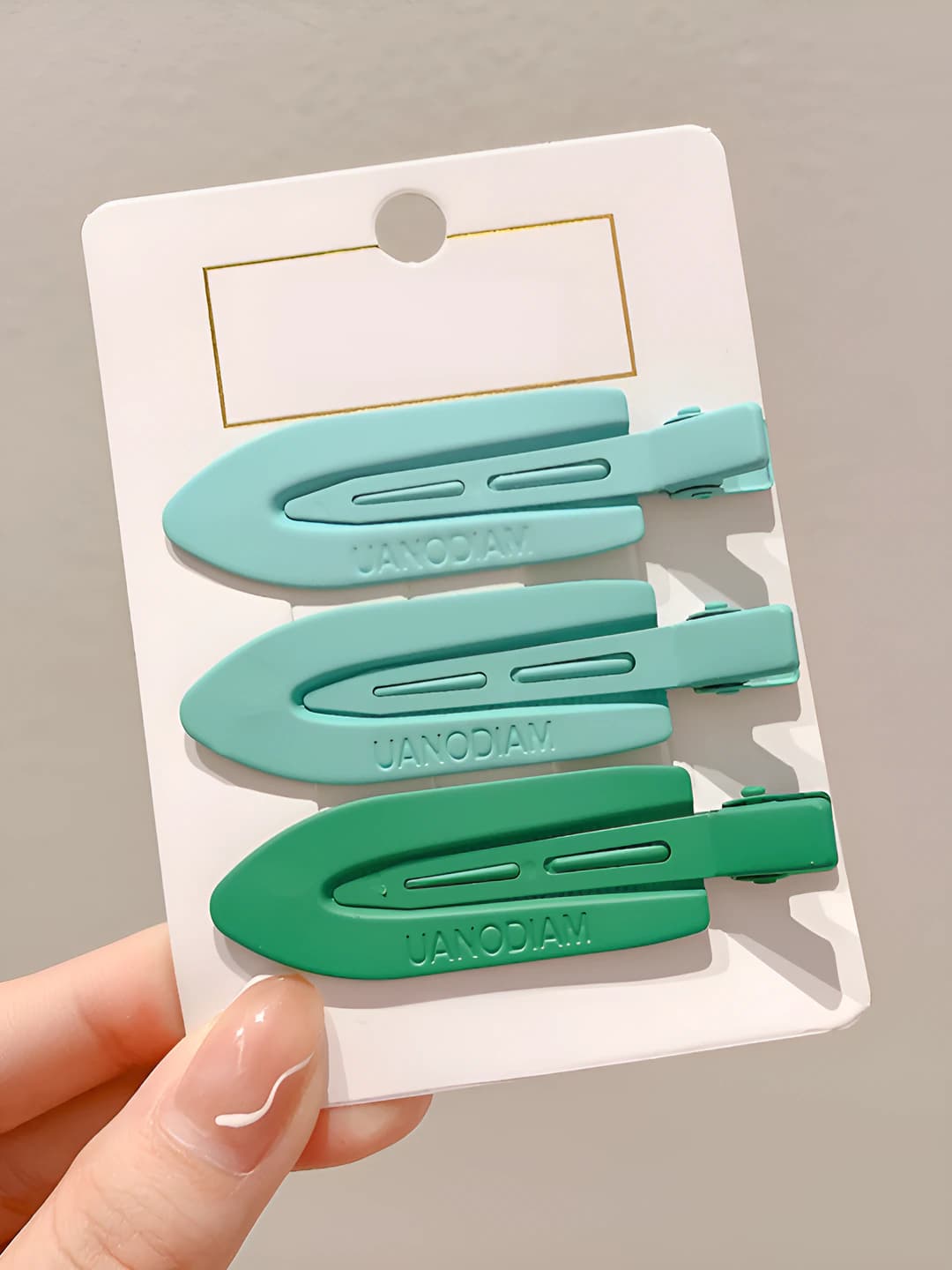2# Green - 3 pcs, 7 cm