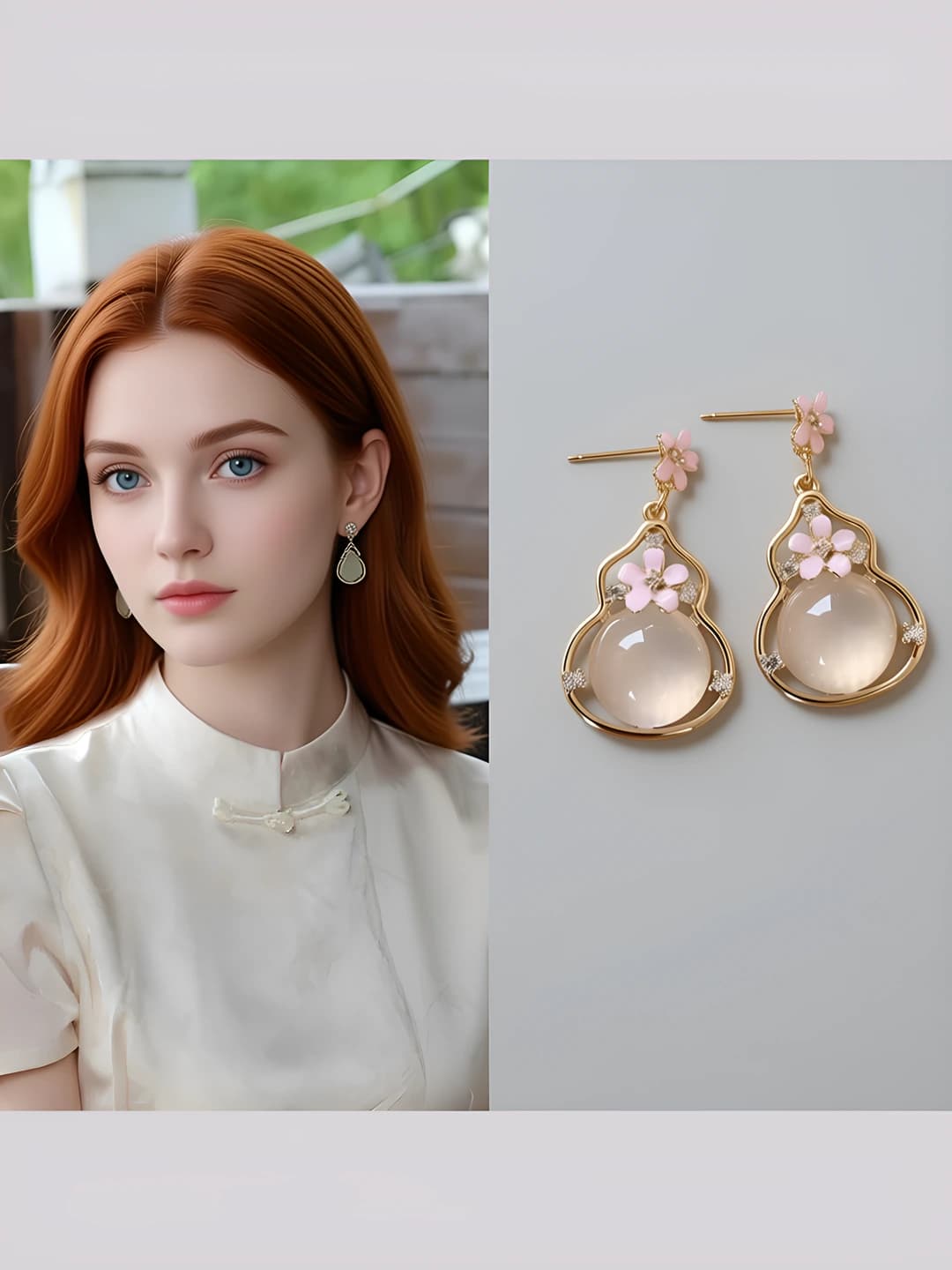 Серебряная игла - Золотой - Розовый