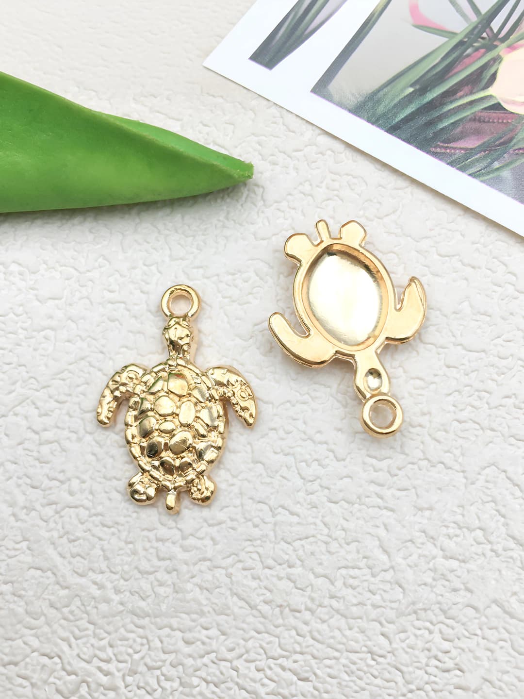 1 pc ocean turtle 16x22.5mm-1.3g-18313