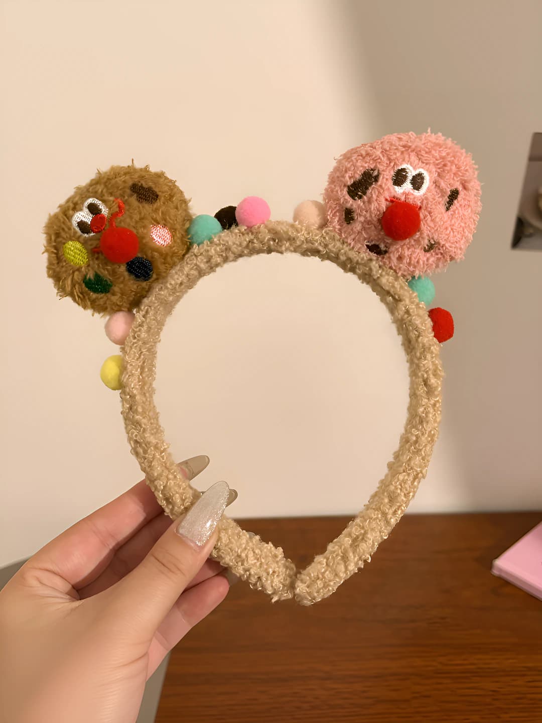 Coffee cookie headband