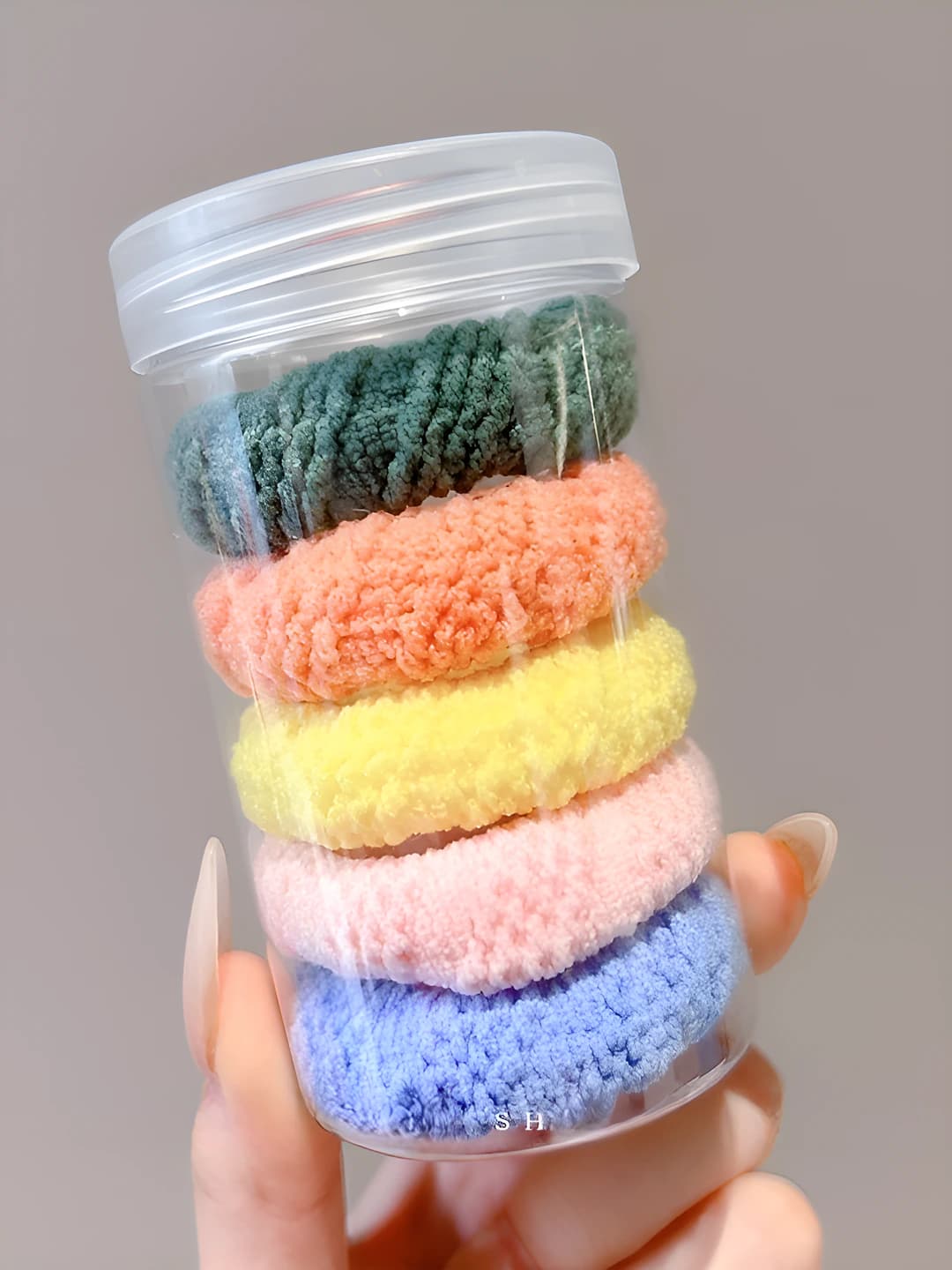 7# Macaron diagonal, 5 pcs, jar