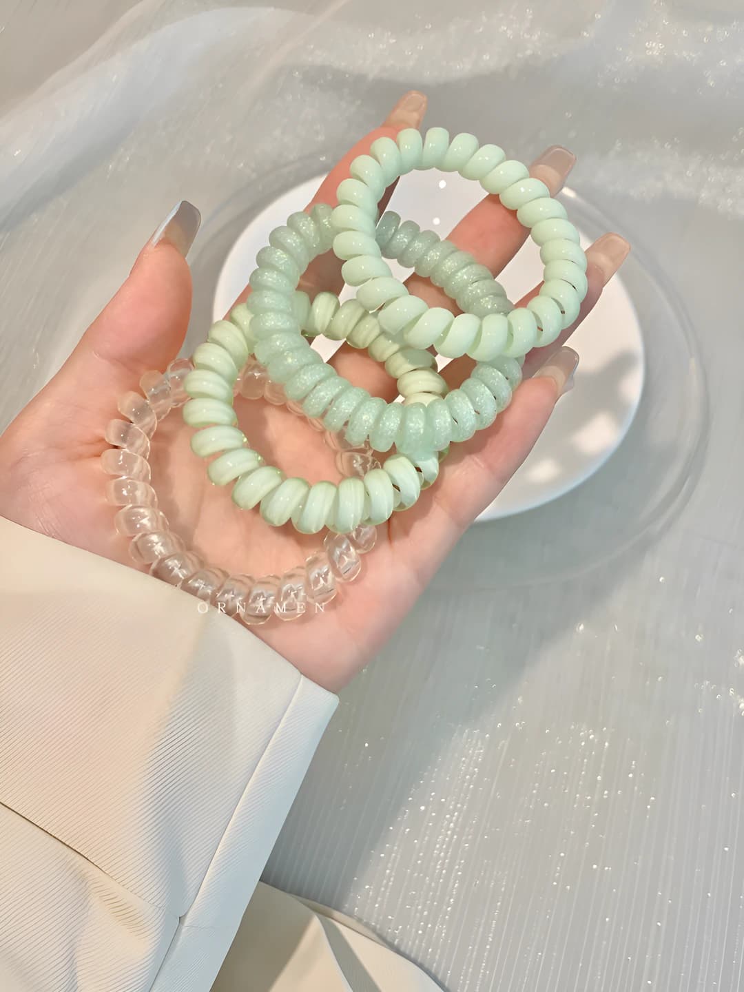 22# Light green, 4 pcs