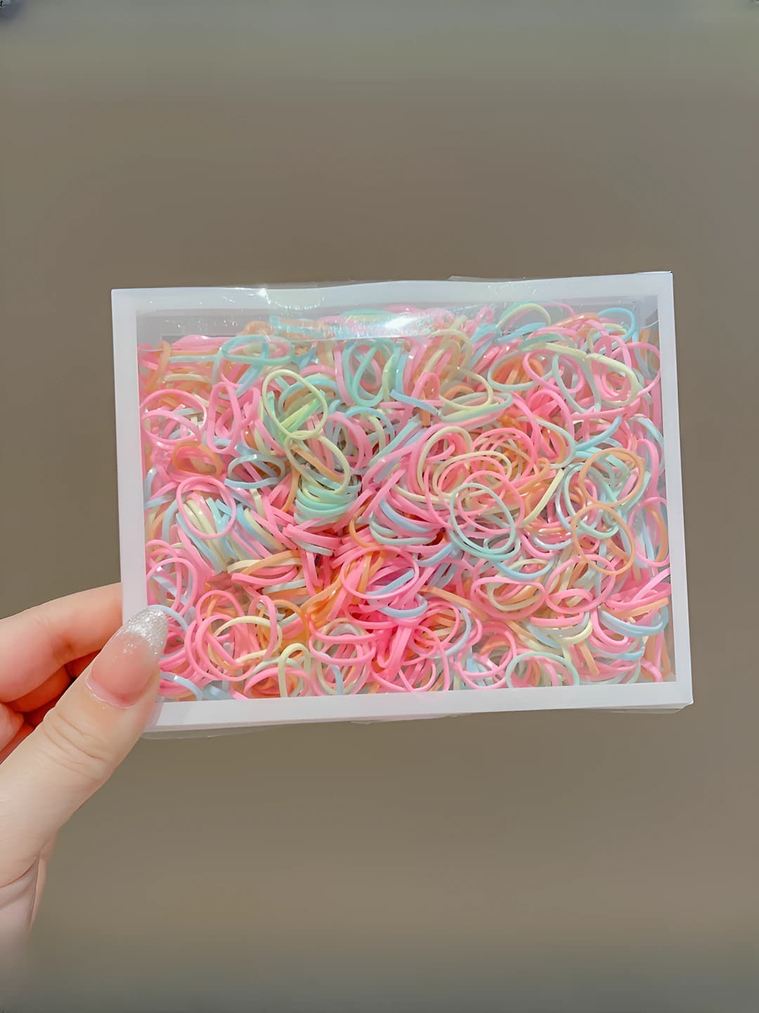 Pink-blue, 1000 pcs (13x10x3 cm)