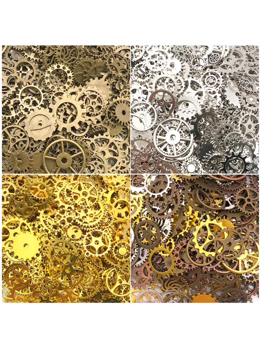 DIY metall gear sharmlar / zargarlik buyumlari qismlari: 50 g, retro, pank, buxar, qotishma metall, 30 g, 50 g, Buzz Lightyear