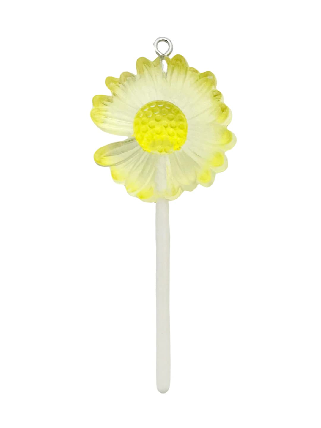 1 pc yellow small chrysanthemum lollipop 28x70-4.5g-18667