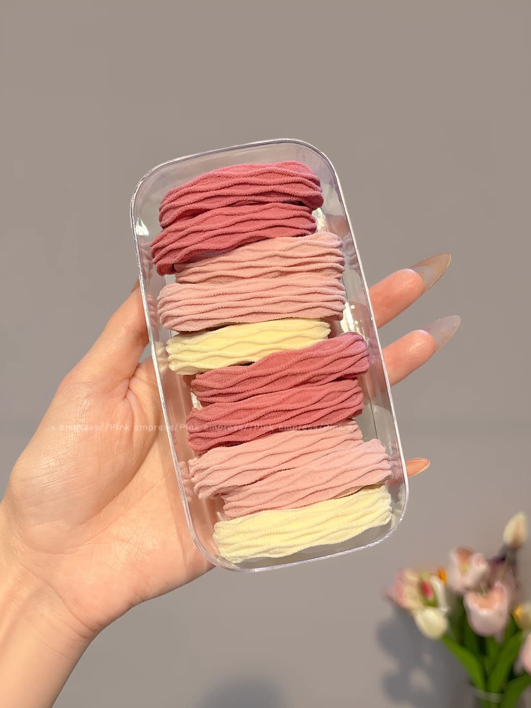 Фасоль розовый, 10 шт, 4.5 см