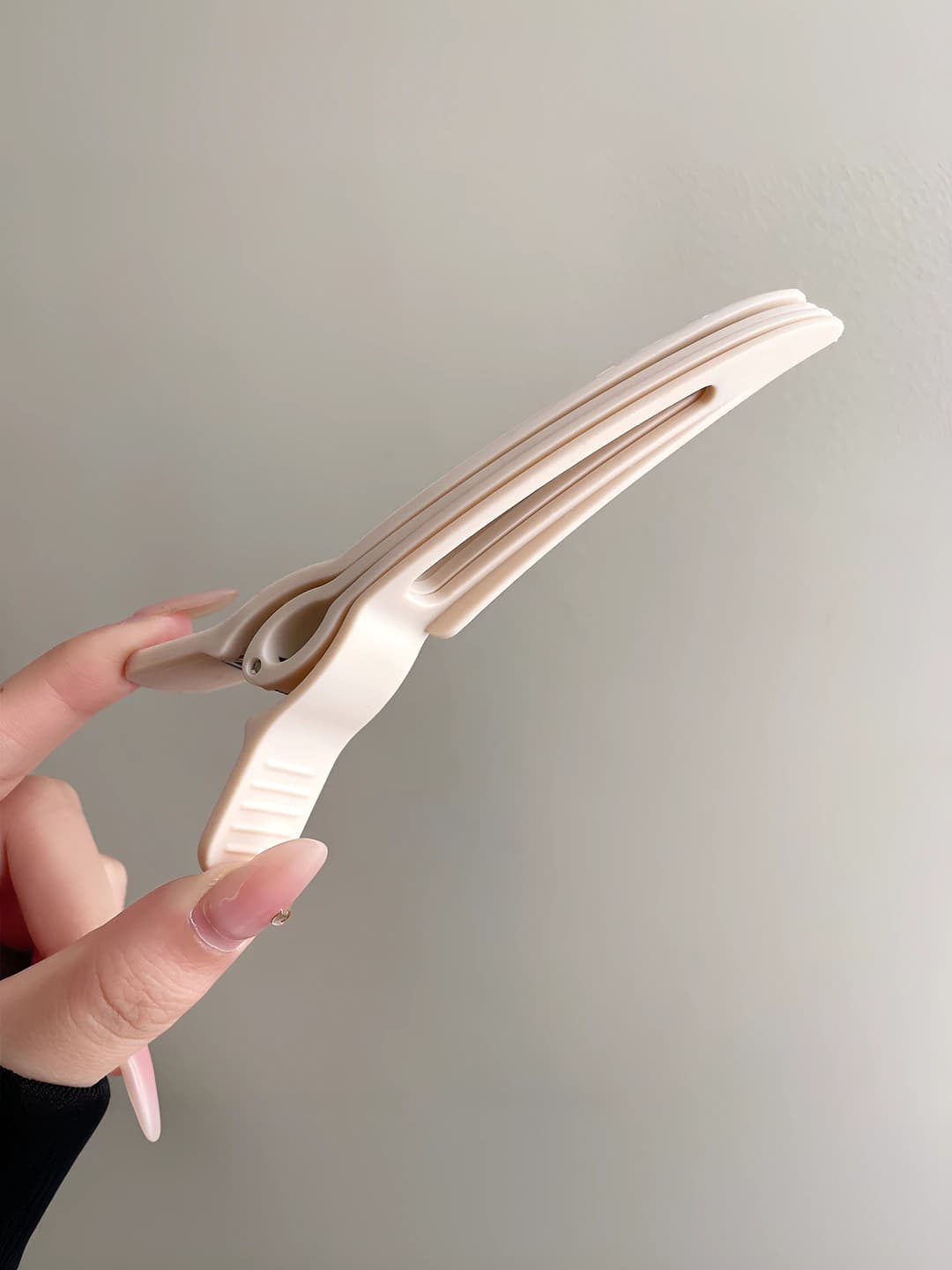 3# Beige volumizing clip 11 cm