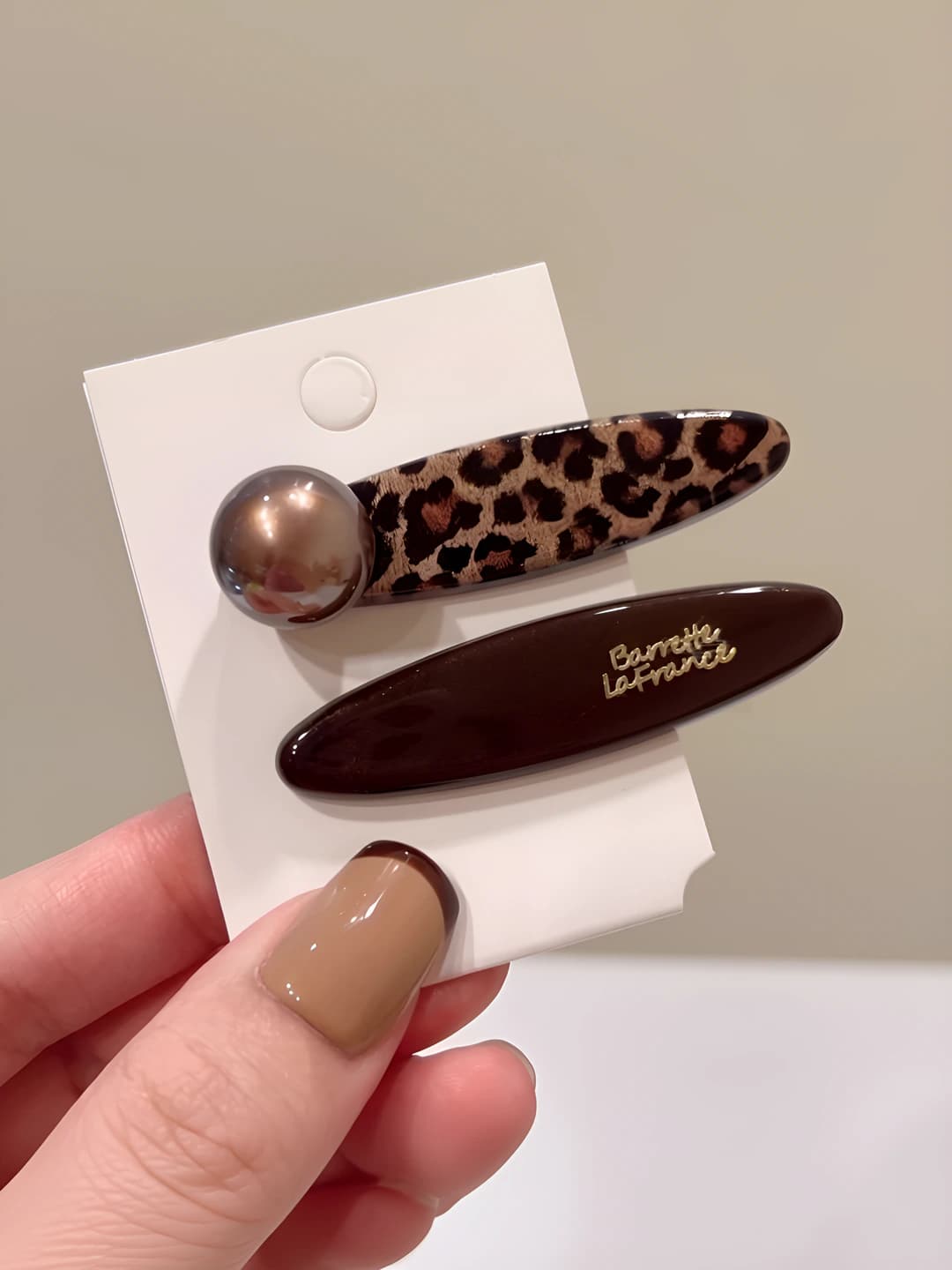 2# Teardrop clip pair 6cm
