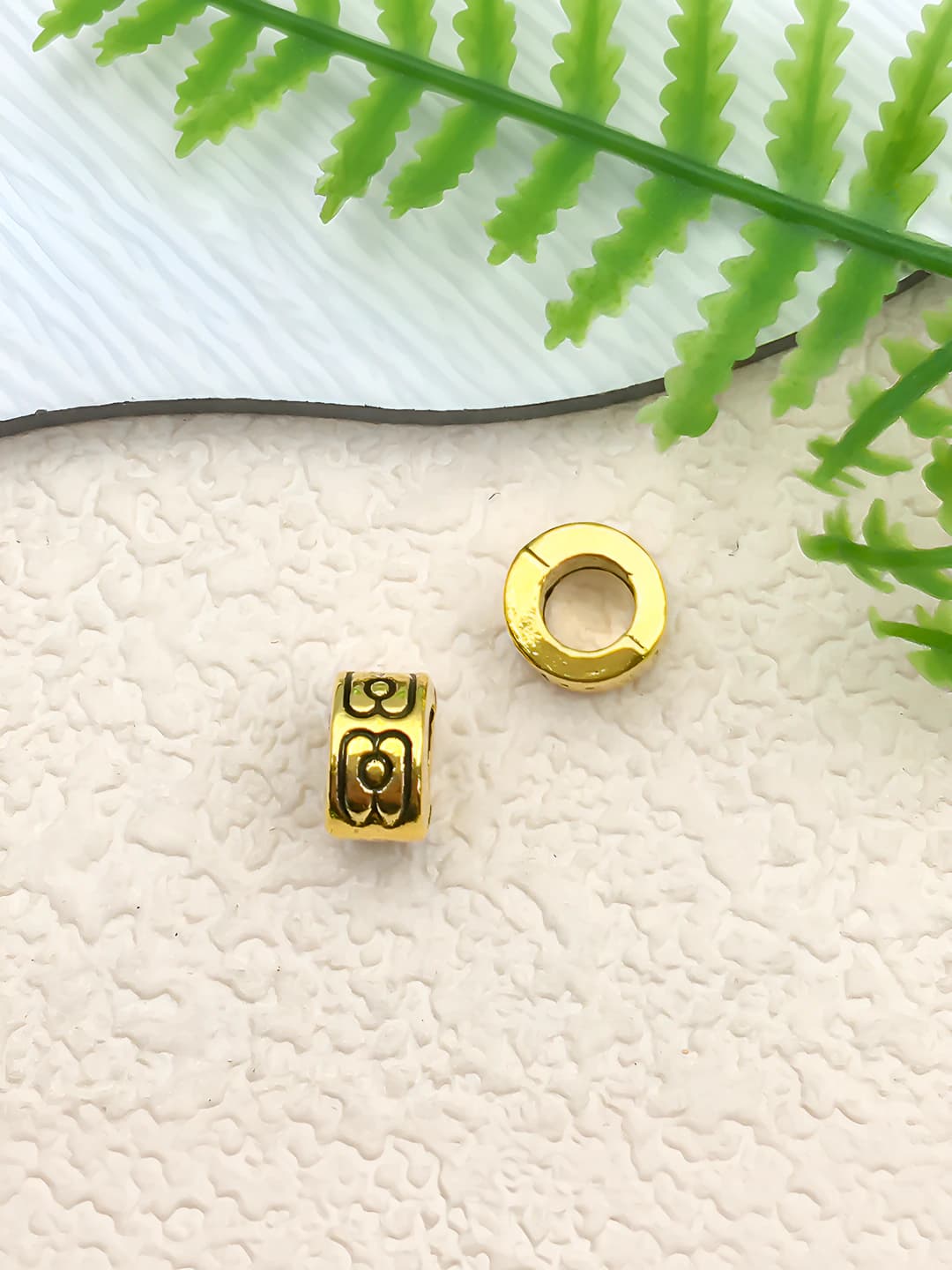 1 dona Doira kichik teshikli chig 6x6mm-0.5g