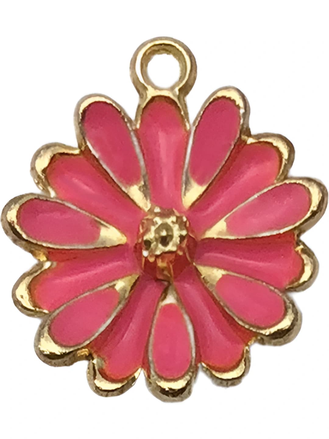 Малиновая ромашка, 15x13mm
