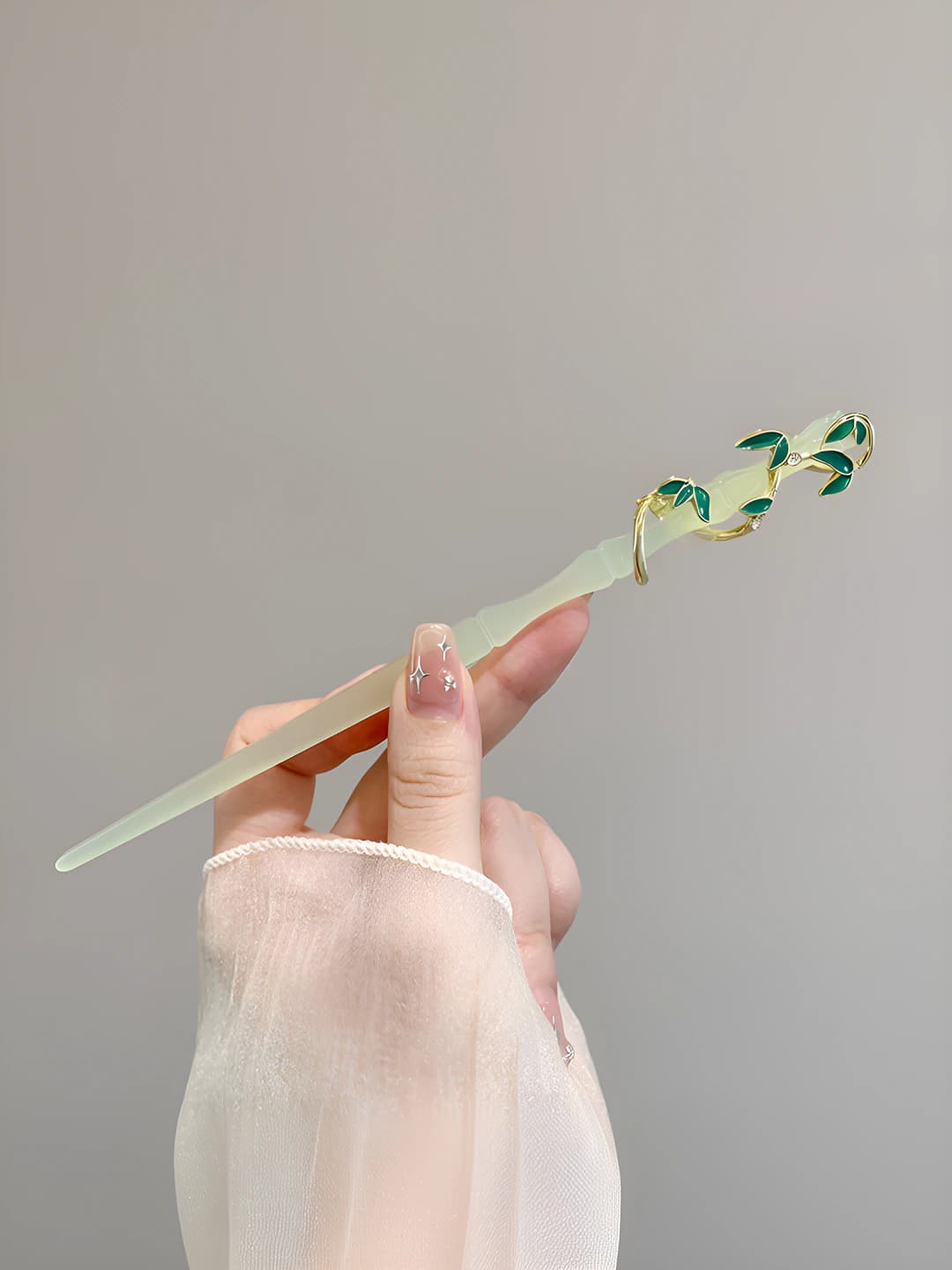 Dragon, green jade