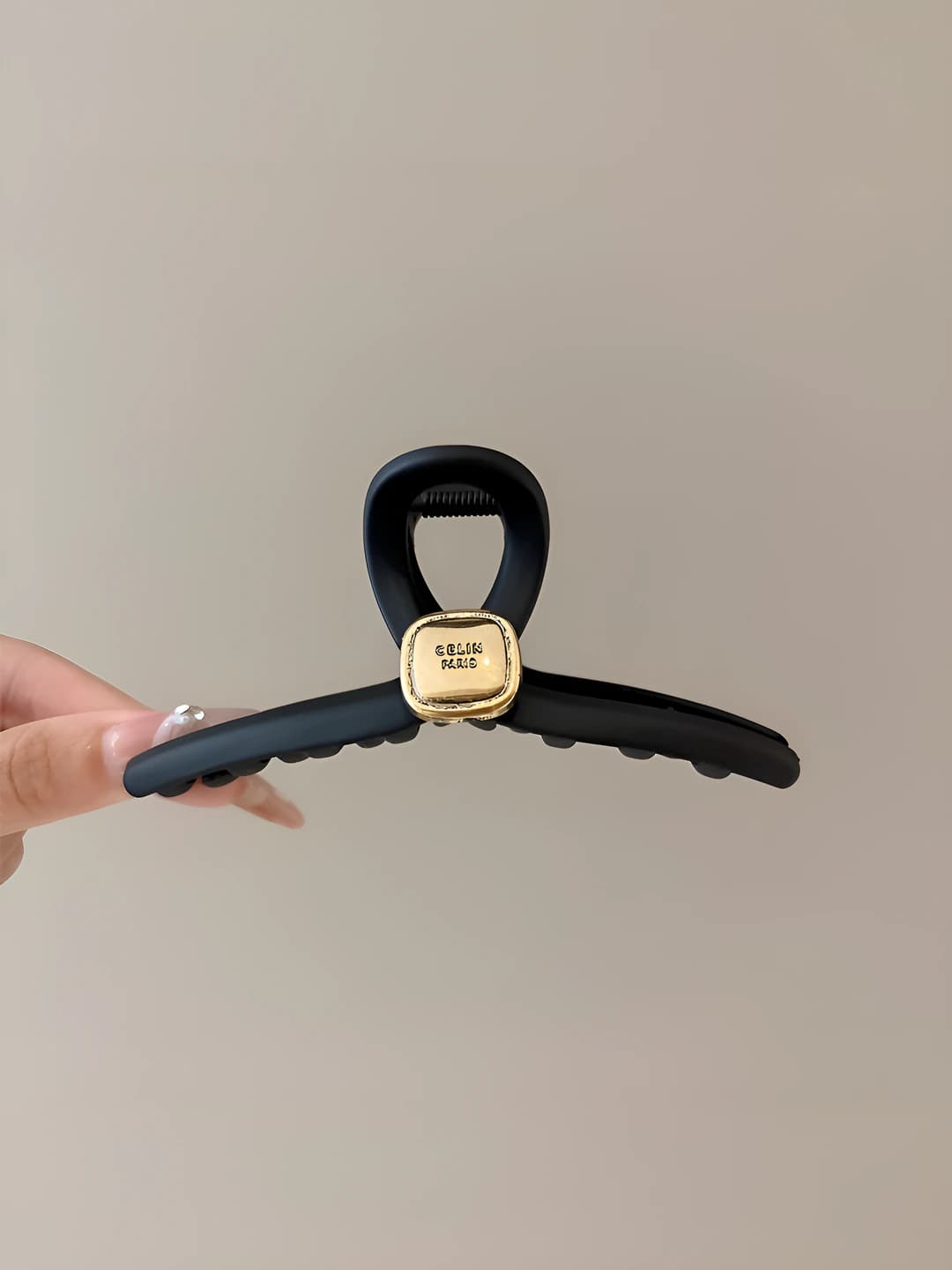 1# С квадратным логотипом зажим 11cm