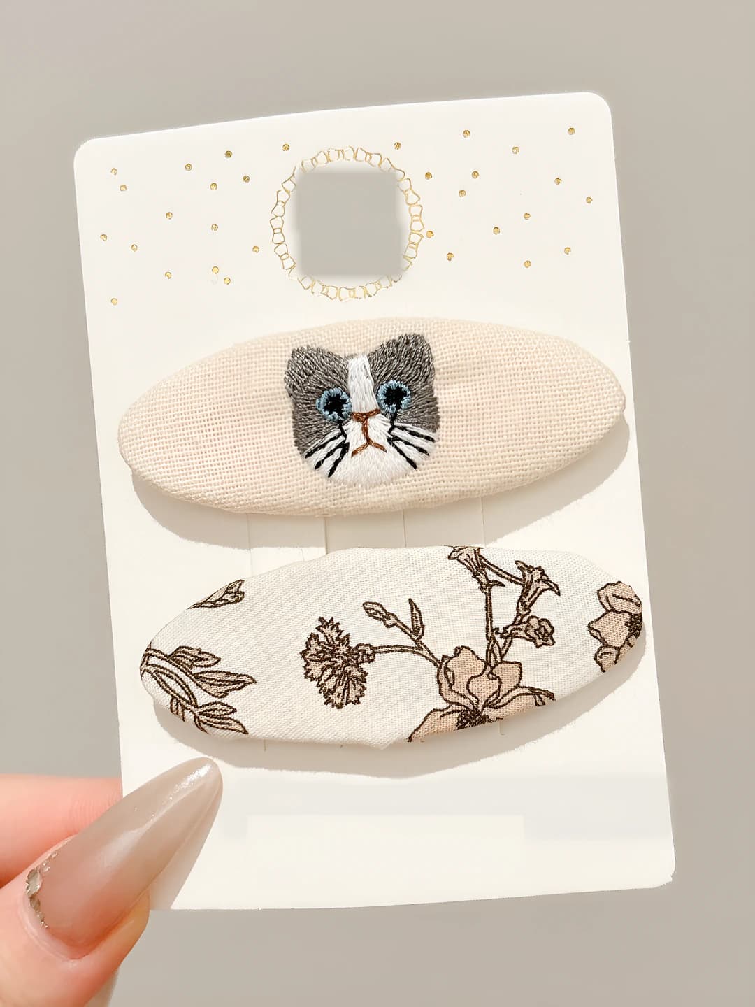 1# Oqsimon floral cat - 6.5cm